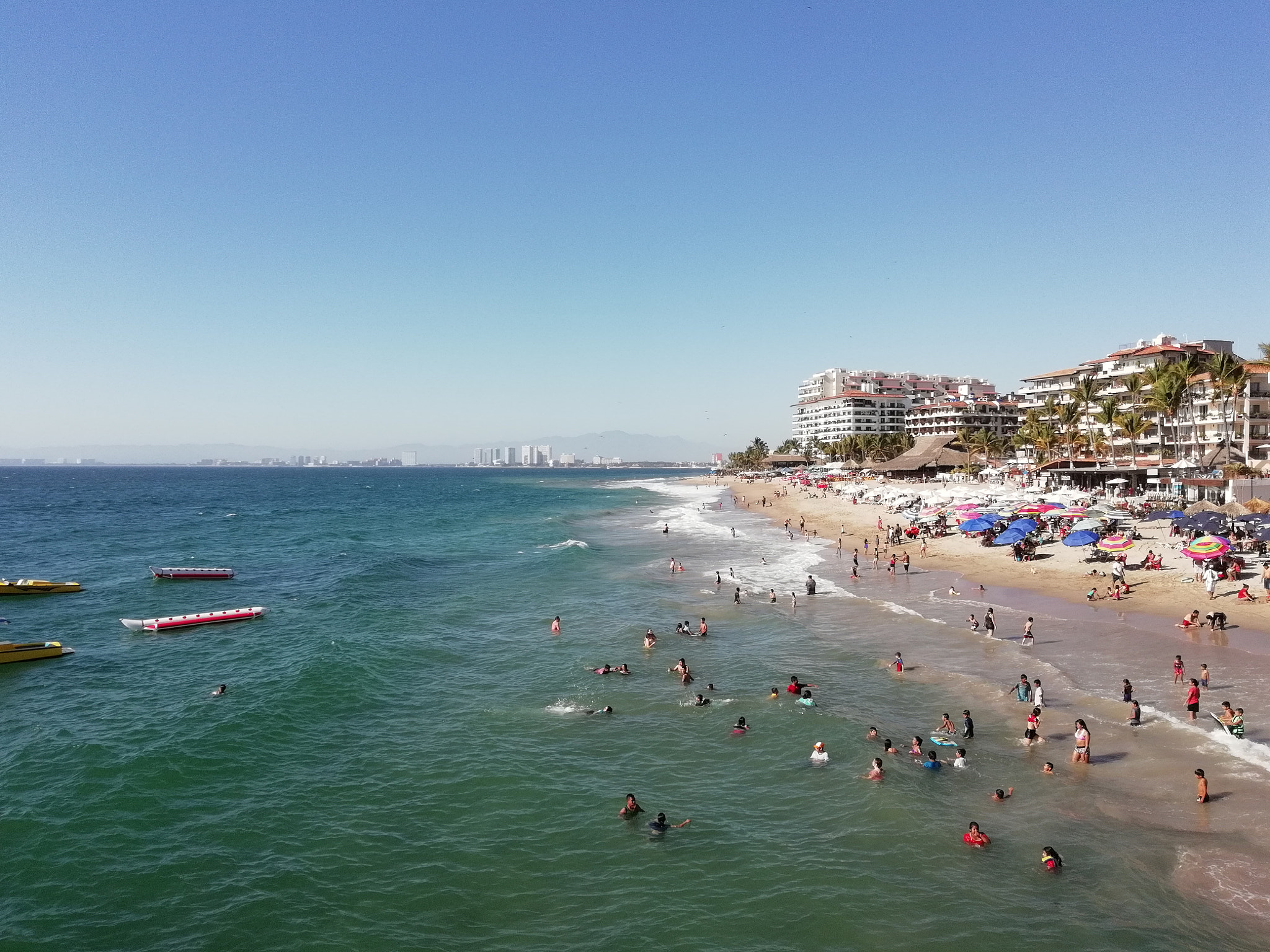 HUAWEI P SMART sample photo. Playa los muertos. puerto vallarta photography