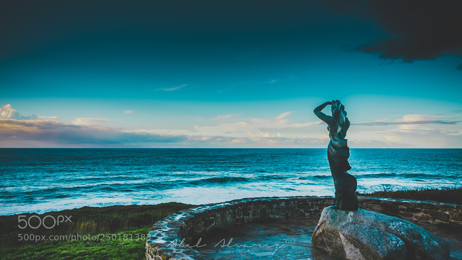 Nikon D7100 sample photo. Estatua de laxe photography