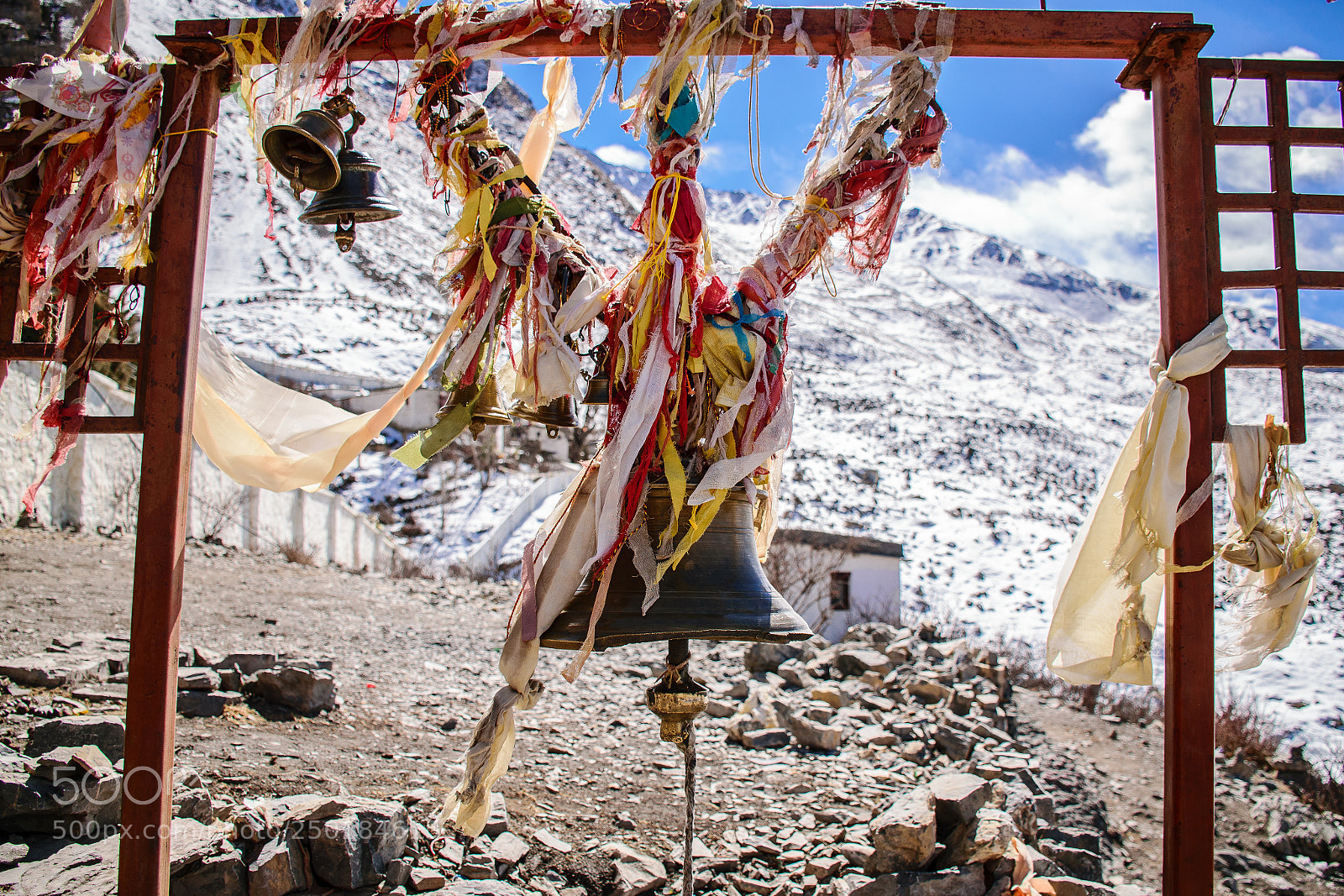 Nikon D5300 sample photo. Holy bell at muktinath photography