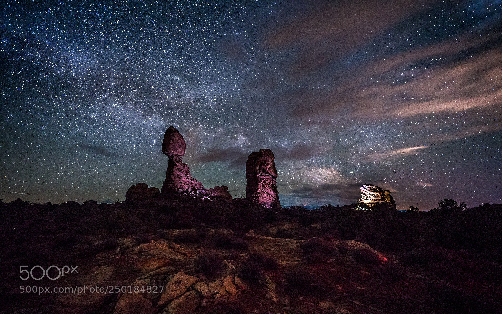 Sony a7R III sample photo. Milky way over turret photography