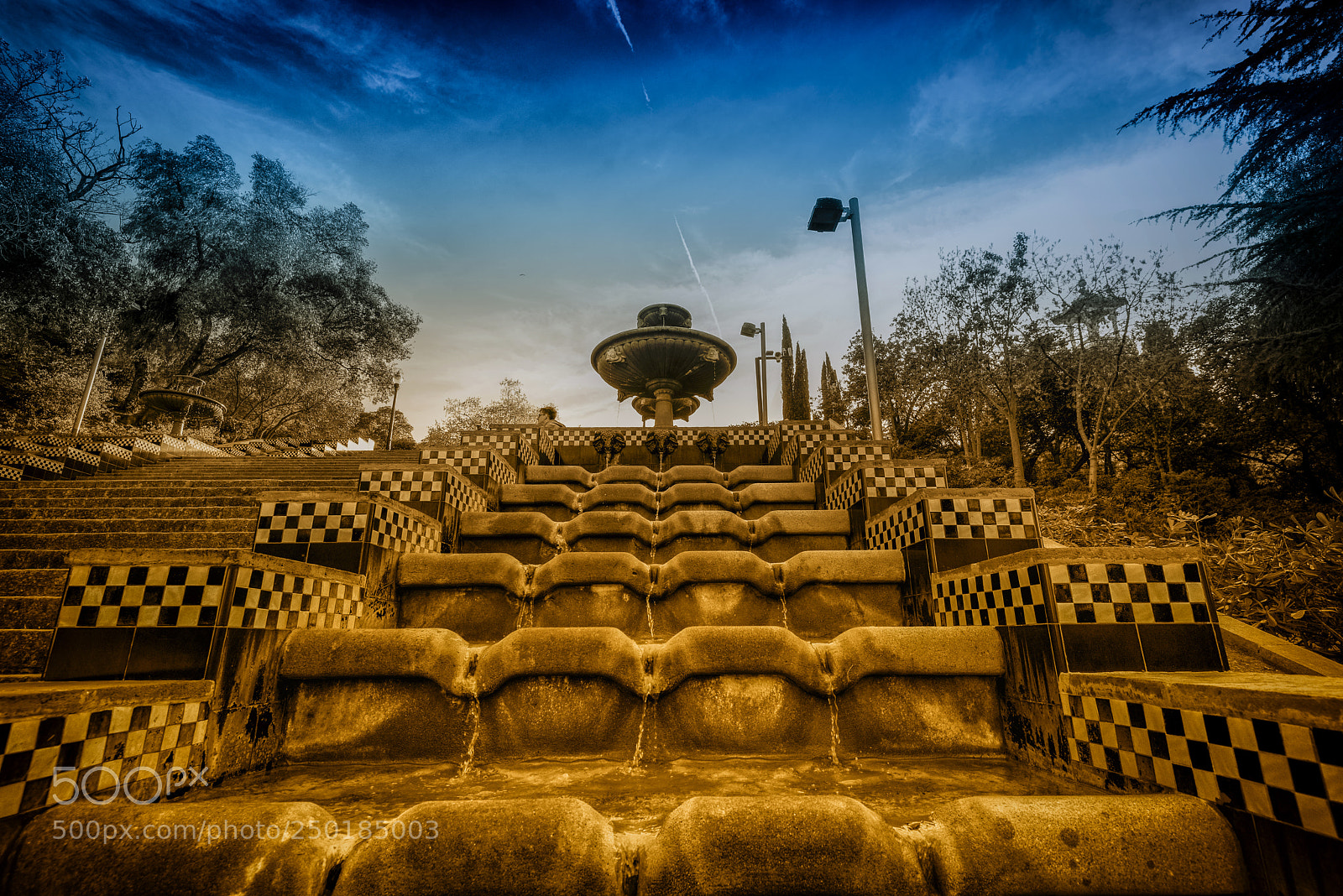 Nikon D800 sample photo. Park at barcelona photography