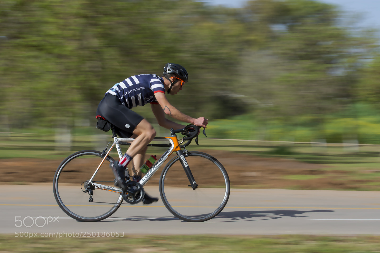 Nikon D7200 sample photo. Cycling - panning photography