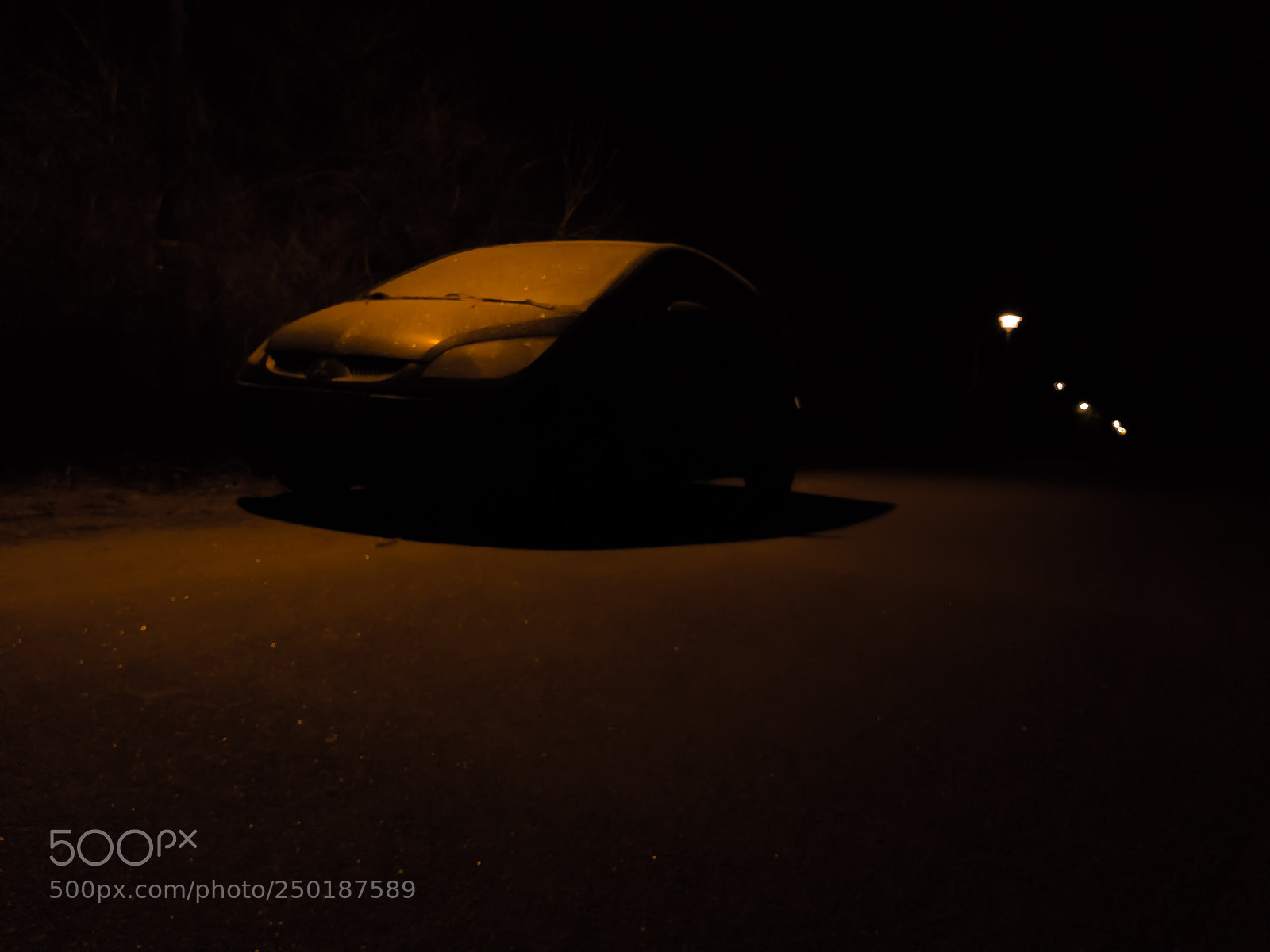 Samsung Galaxy S8 sample photo. Nightcar photography