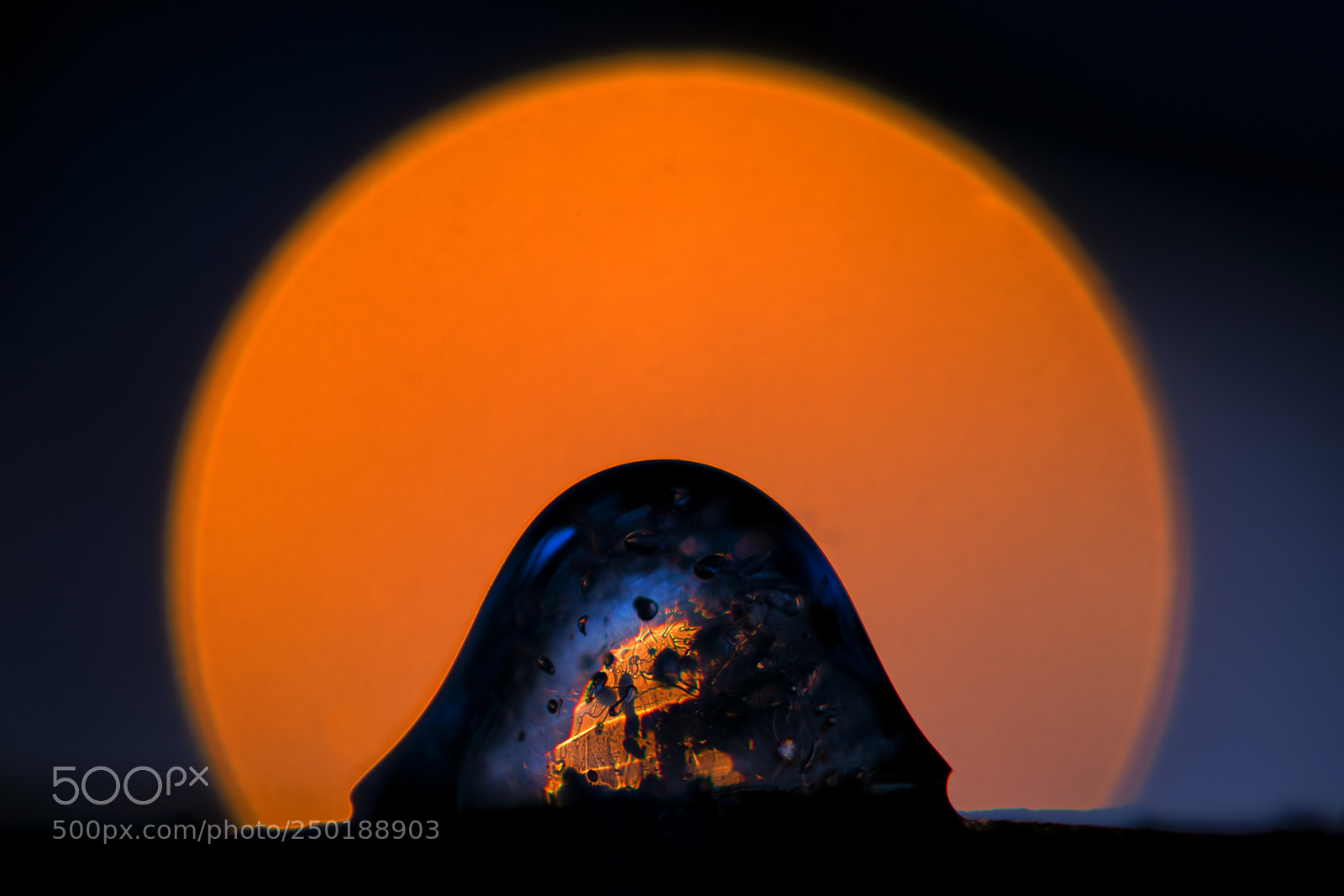 Nikon D5300 sample photo. A drop of sunset photography
