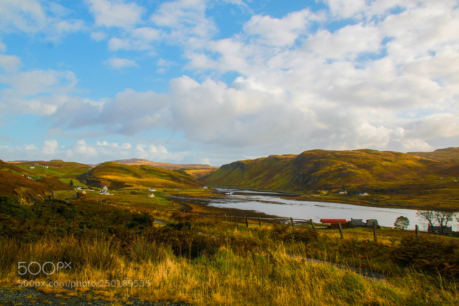 Canon EOS 500D (EOS Rebel T1i / EOS Kiss X3) sample photo. Village scotland photography
