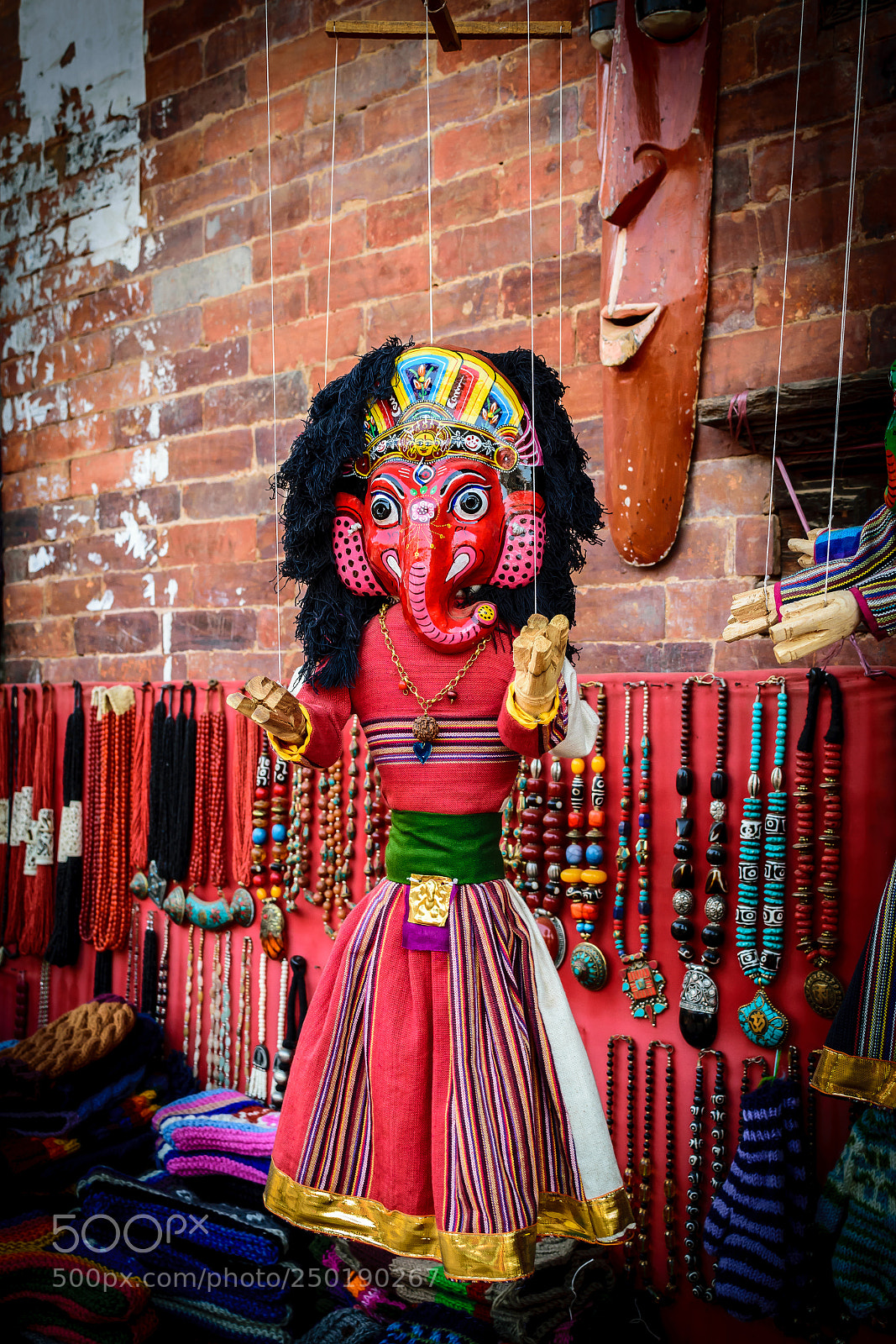 Nikon D5300 sample photo. Traditional puppet at bhaktapur photography