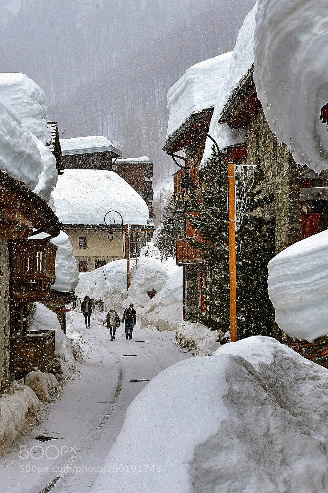 Nikon D3400 sample photo. Val d'isère photography