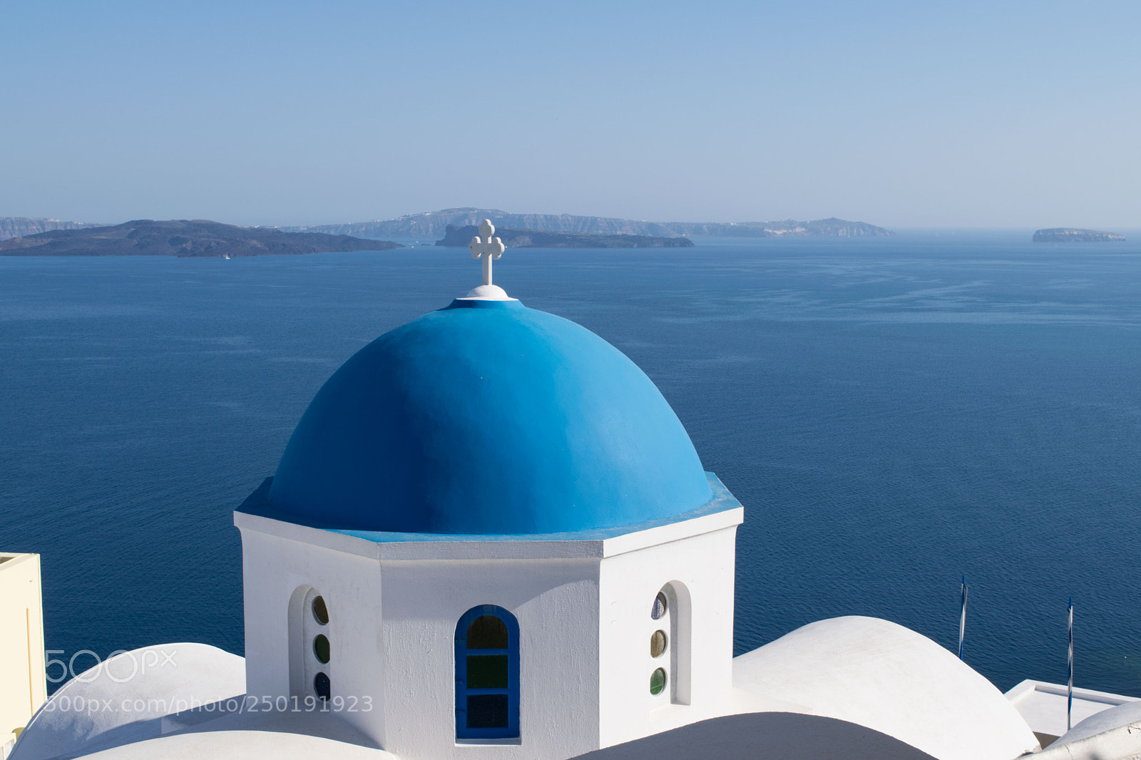 Nikon D3300 sample photo. Santorini blues photography