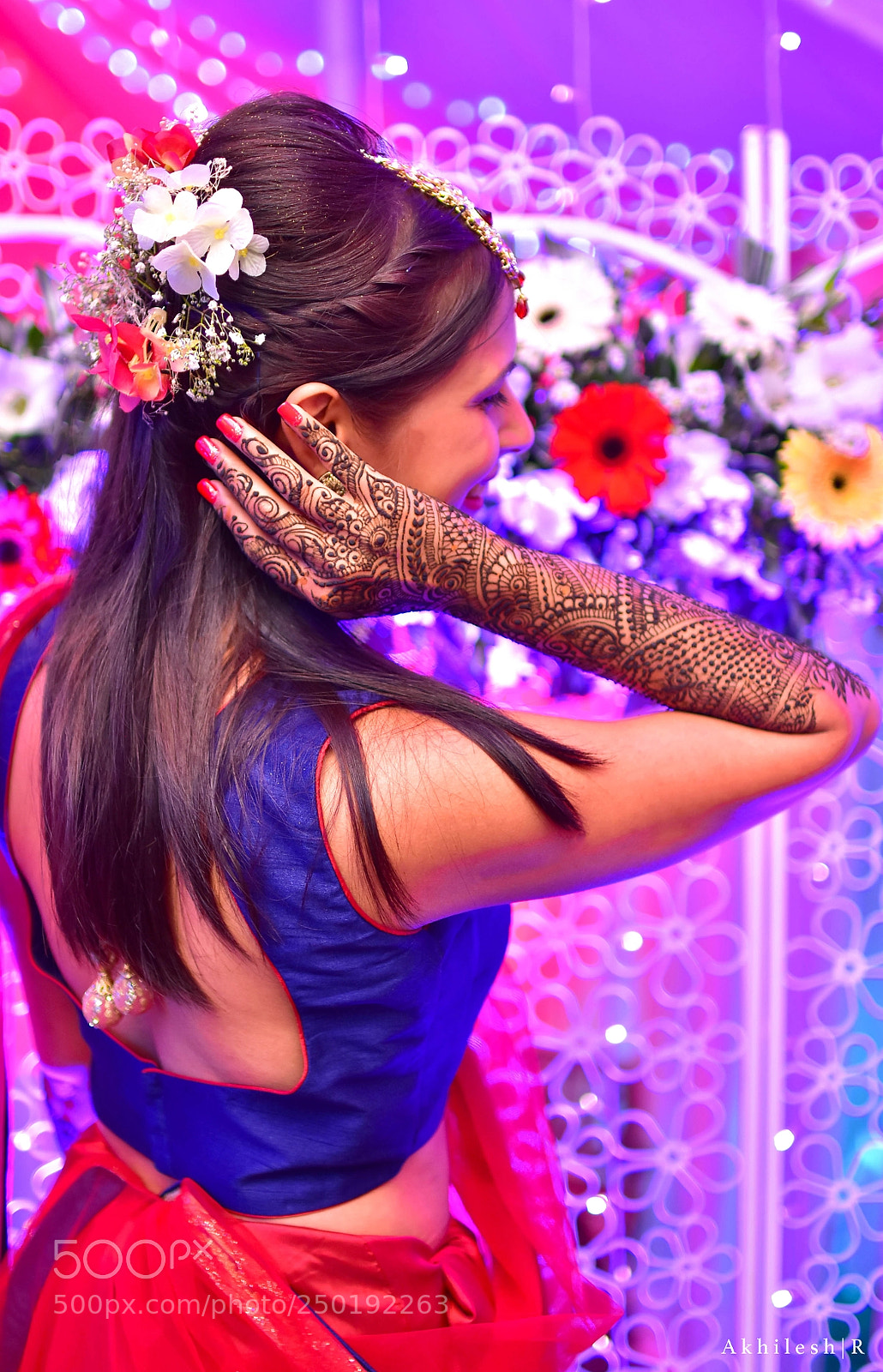 Nikon D7200 sample photo. Shilpa on her mehendi photography