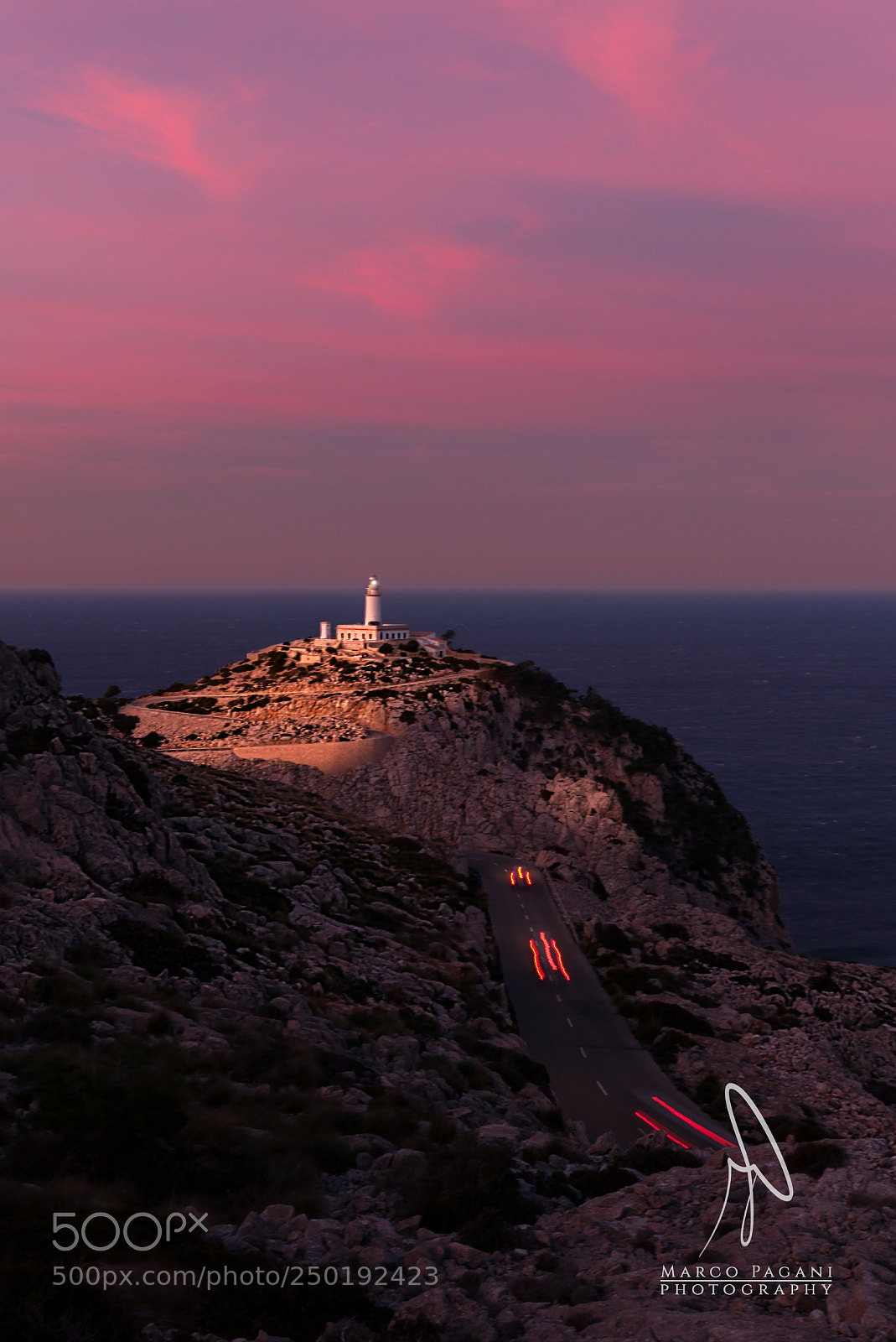 Canon EOS 5D Mark II sample photo. Cape formentor long exp photography