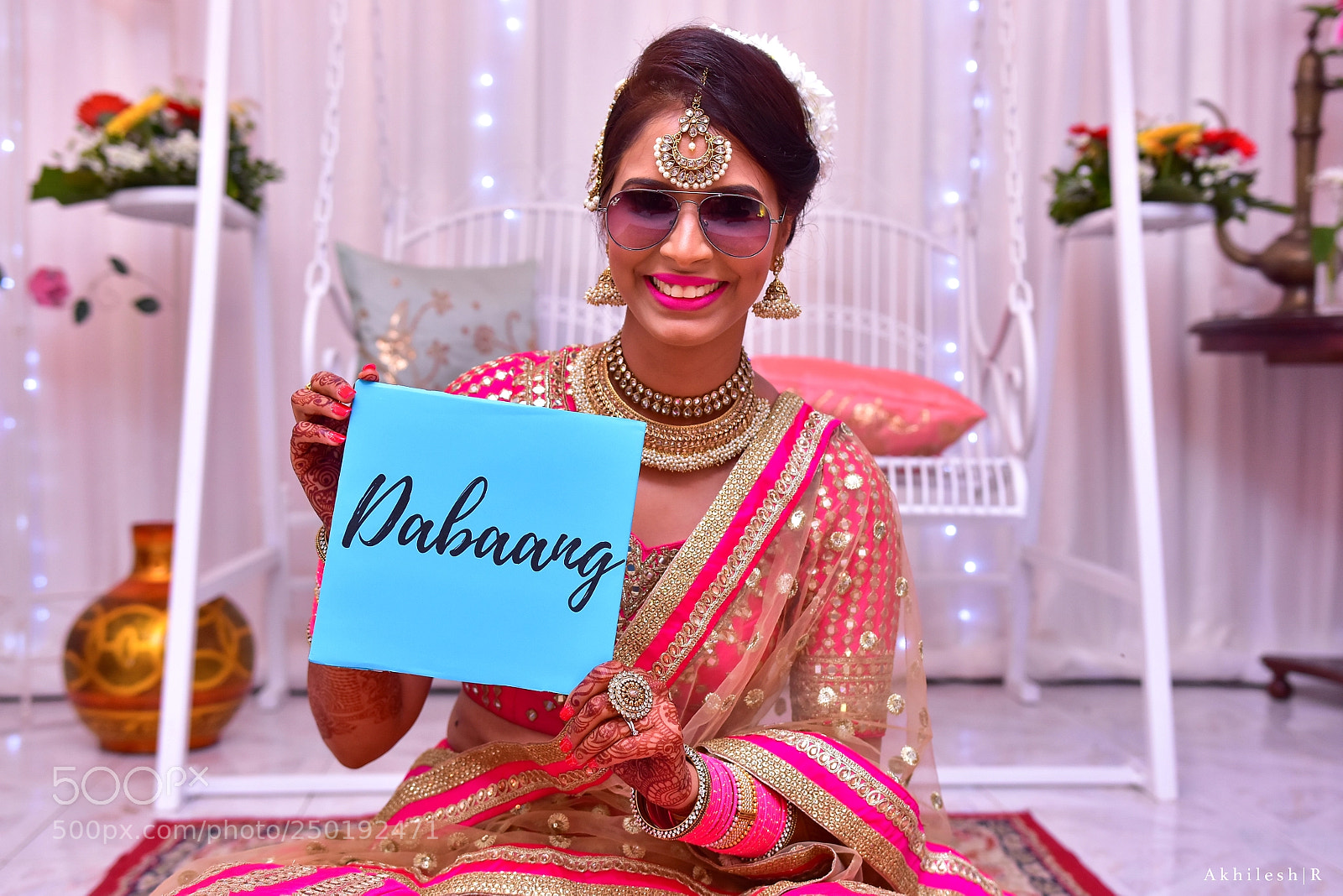 Nikon D7200 sample photo. Shilpa on her sangeet photography