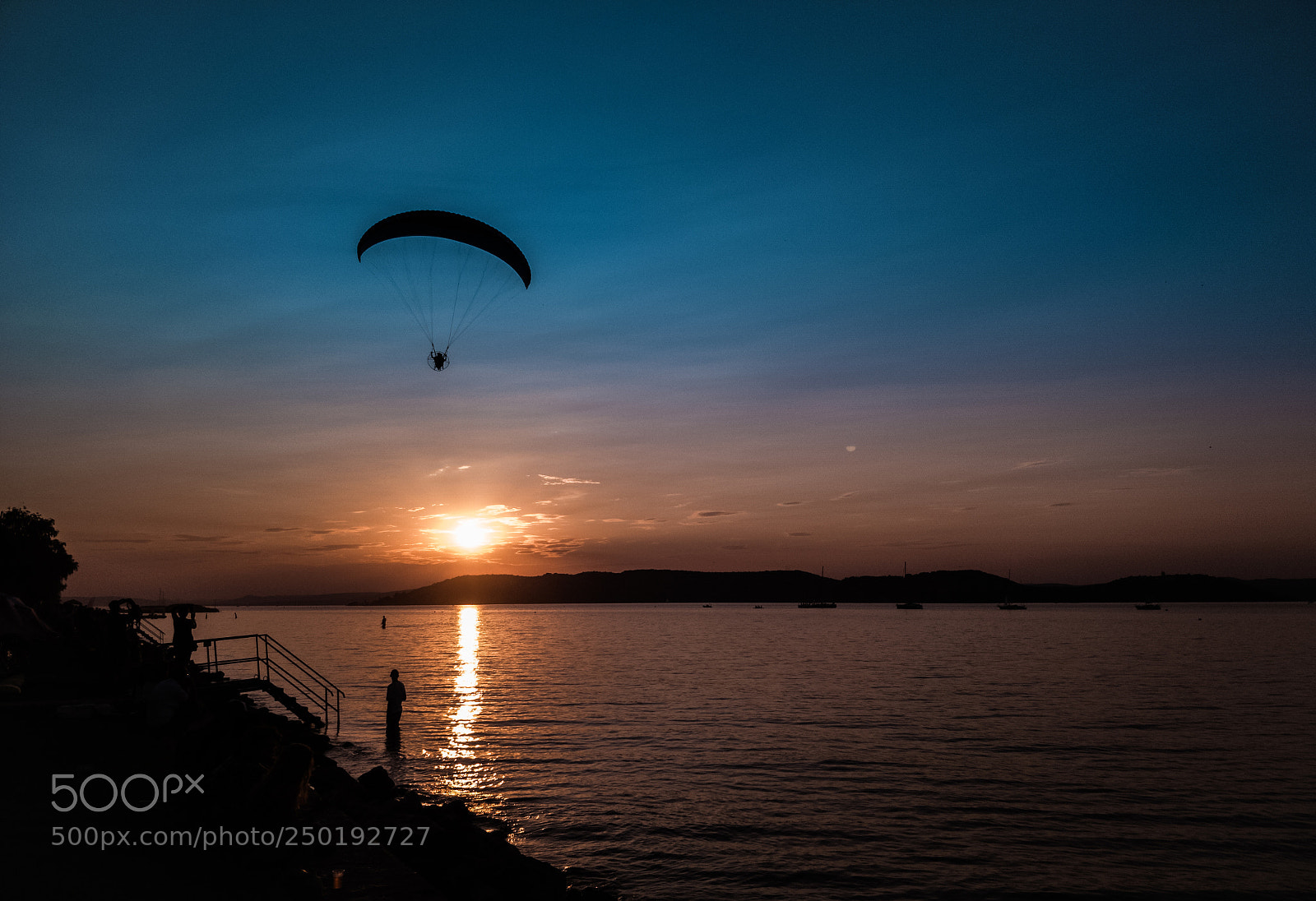 OnePlus 5 sample photo. Balaton sunset photography
