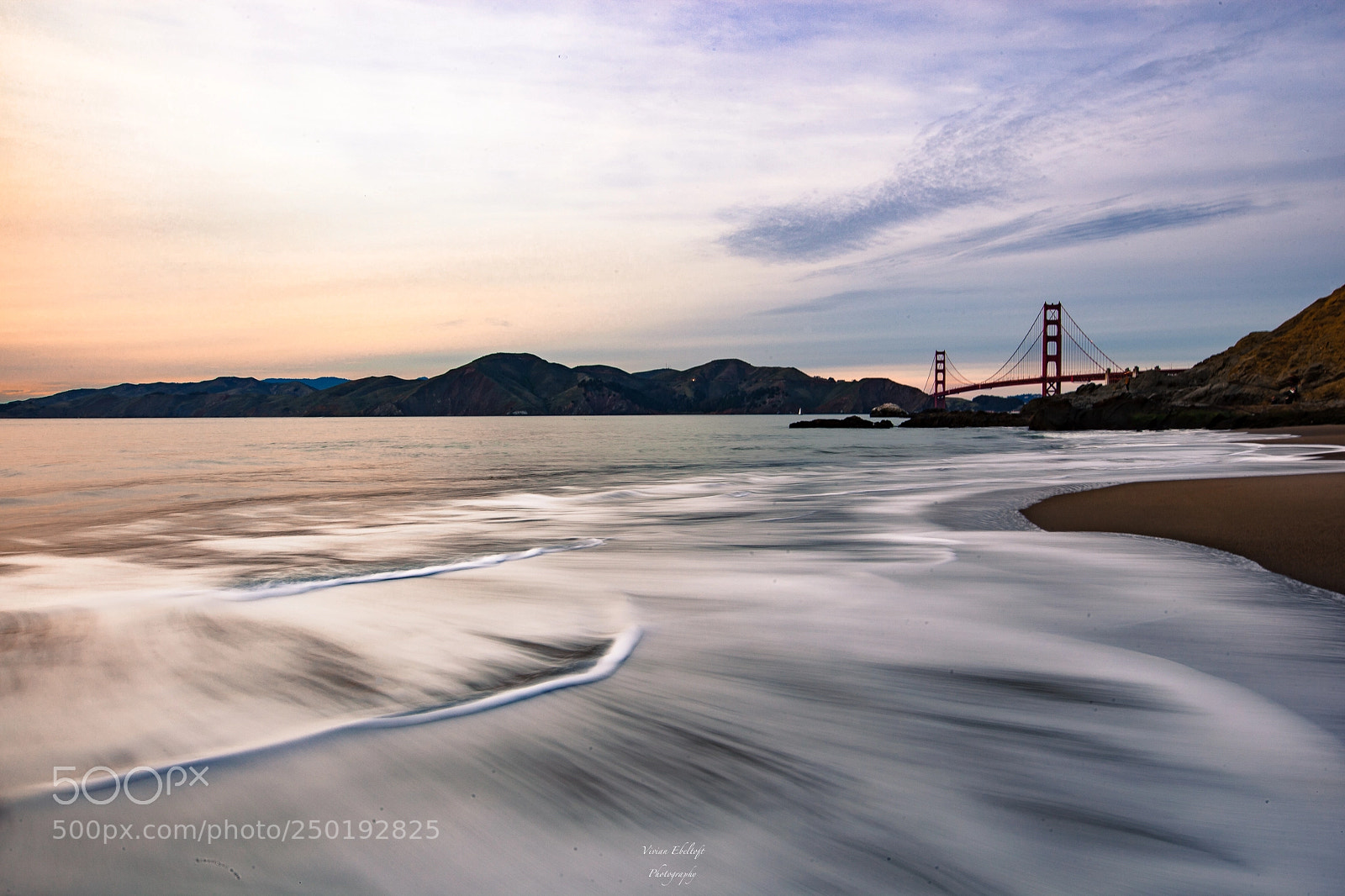 Canon EOS 5D Mark II sample photo. Baker beach sea fb photography