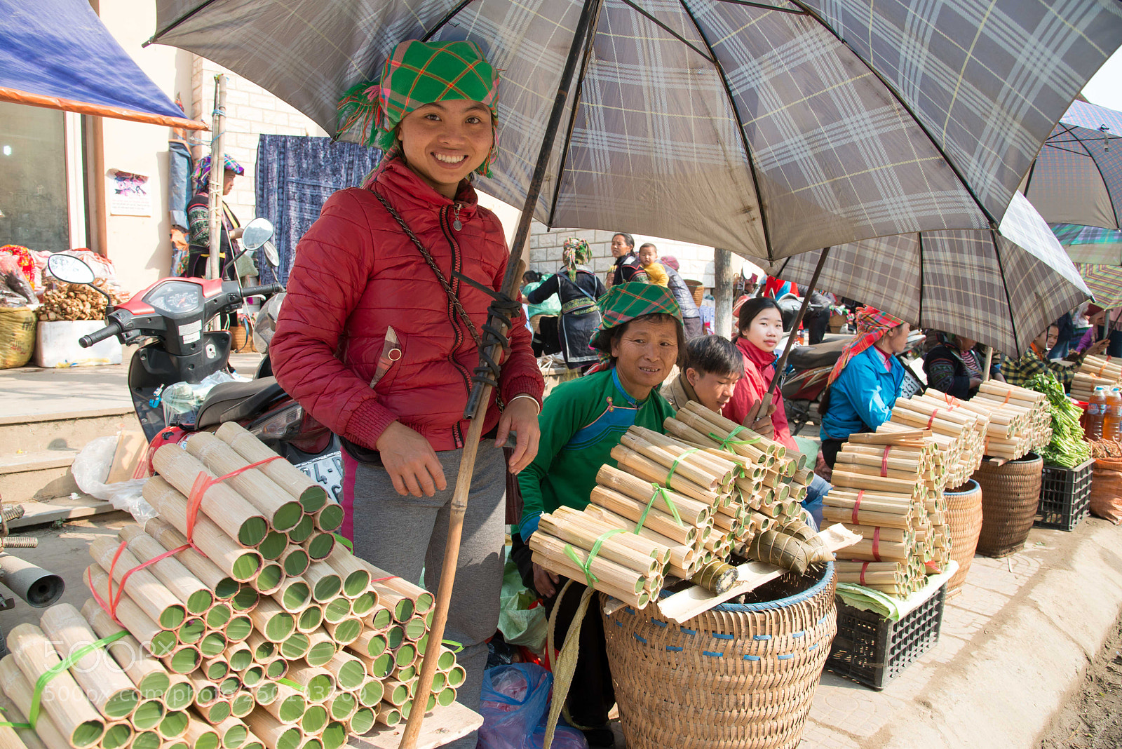 Nikon D800 sample photo. Marché vietnamien photography