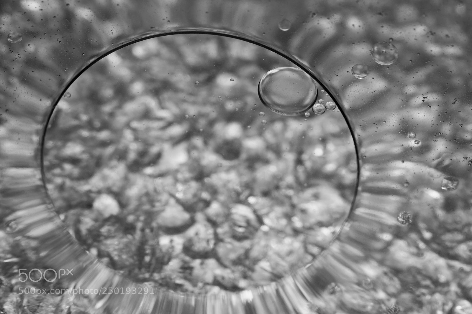 Nikon D7100 sample photo. Drops b/w photography