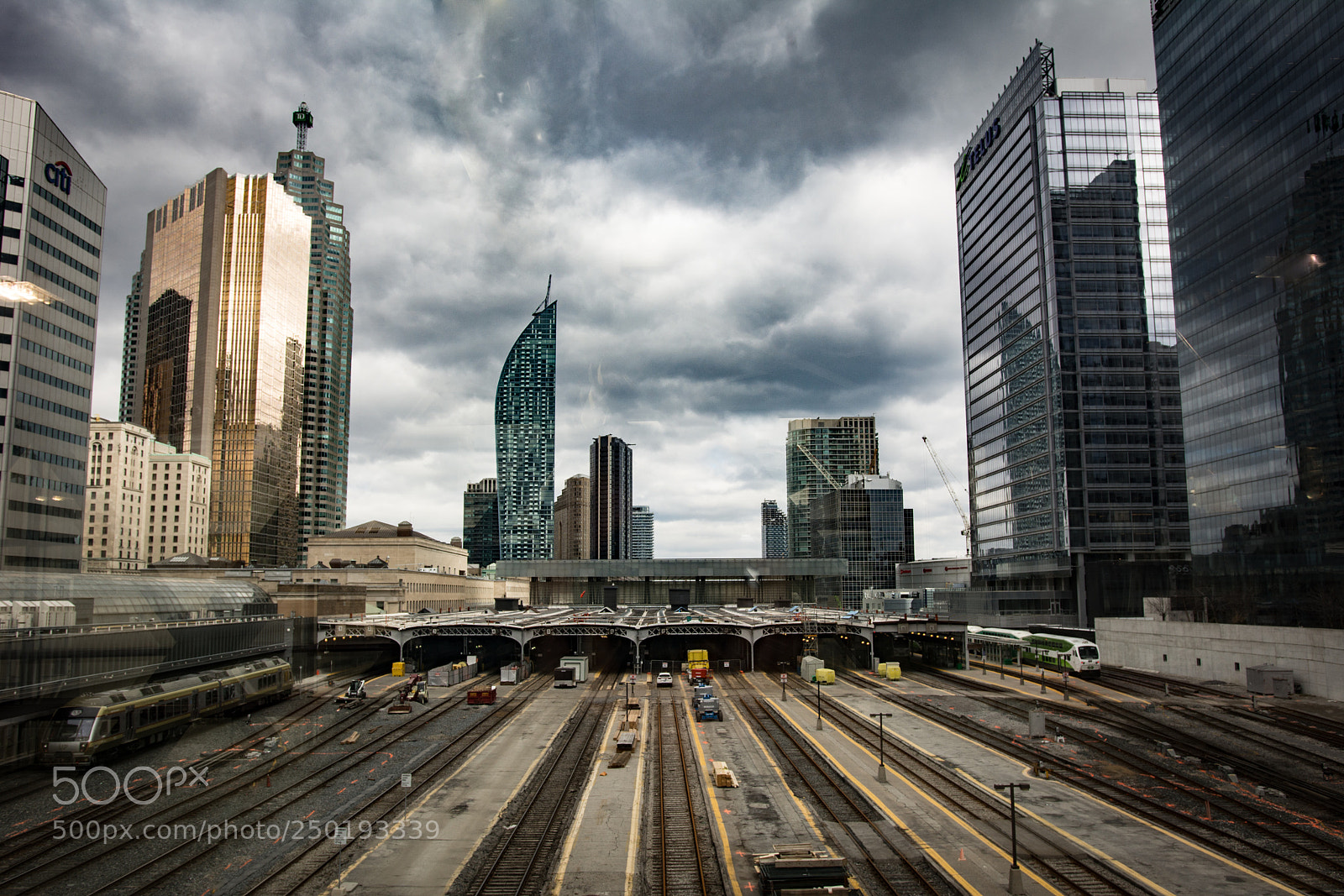 Nikon D7100 sample photo. Train station photography