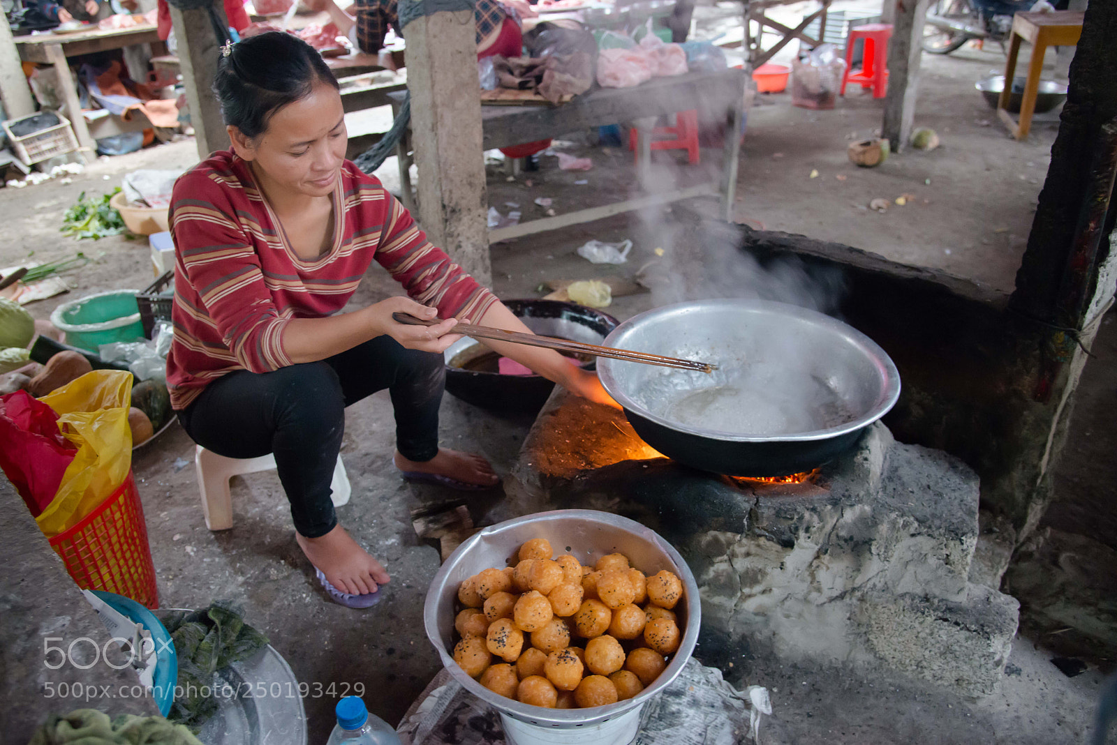 Nikon D800 sample photo. Marché vietnamien photography