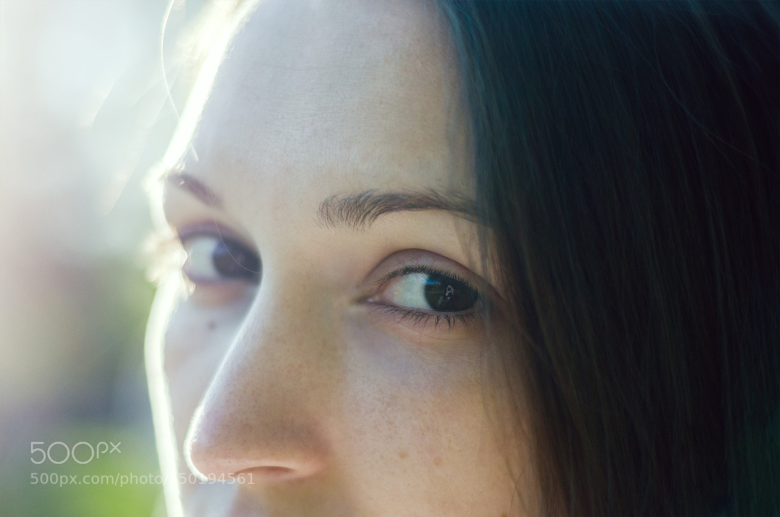 Nikon D5100 sample photo. Anna's eyes photography