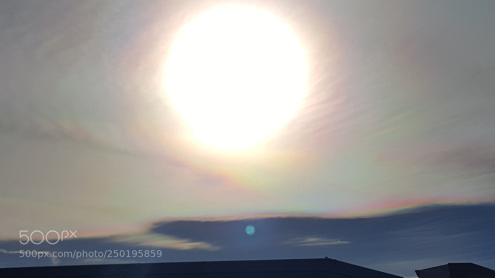 Samsung Galaxy Note5 sample photo. Rainbow clouds photography
