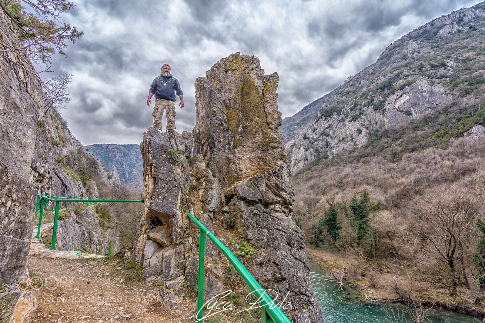 Nikon D7200 sample photo. Canyon matka, macedonia photography