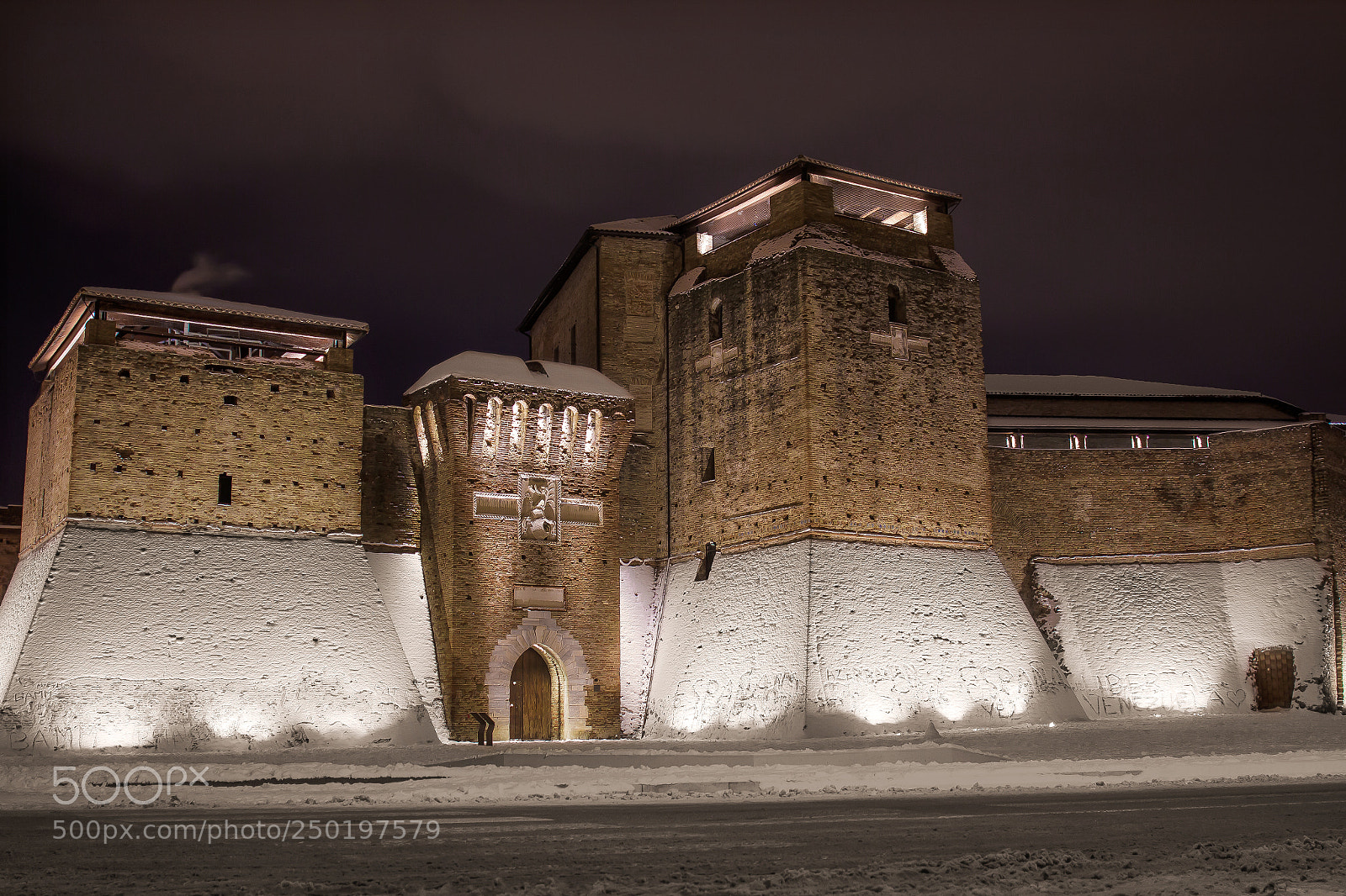 Canon EOS 600D (Rebel EOS T3i / EOS Kiss X5) sample photo. Castel sismondo innevato photography