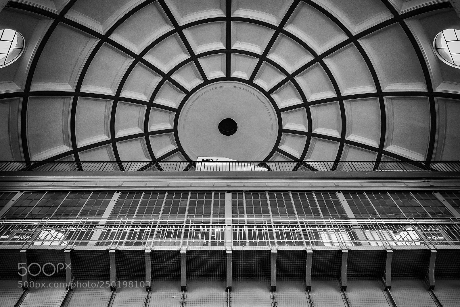 Sony a7 sample photo. Elb tunnel entrance hall photography