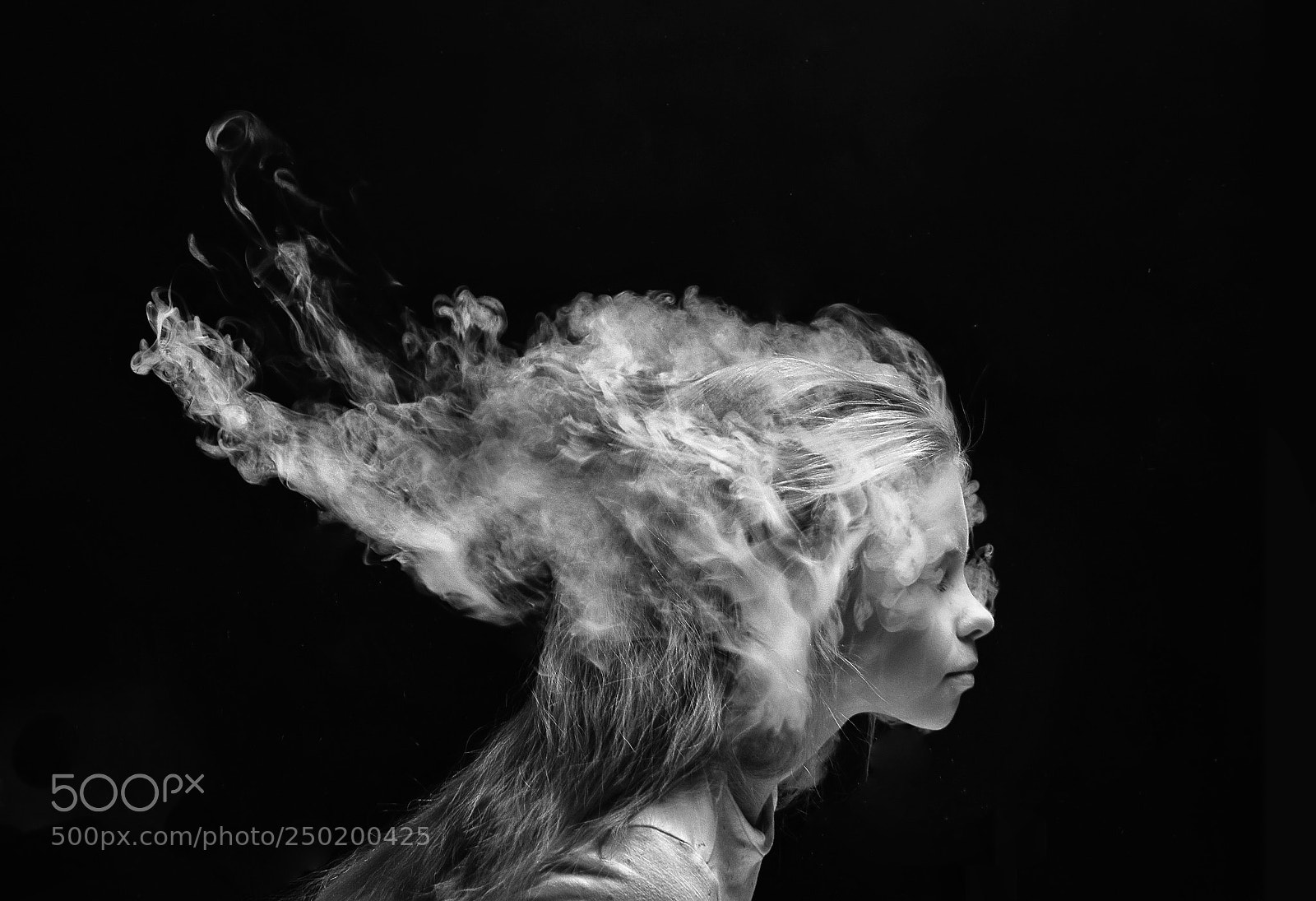 Nikon D3200 sample photo. Smoke photography