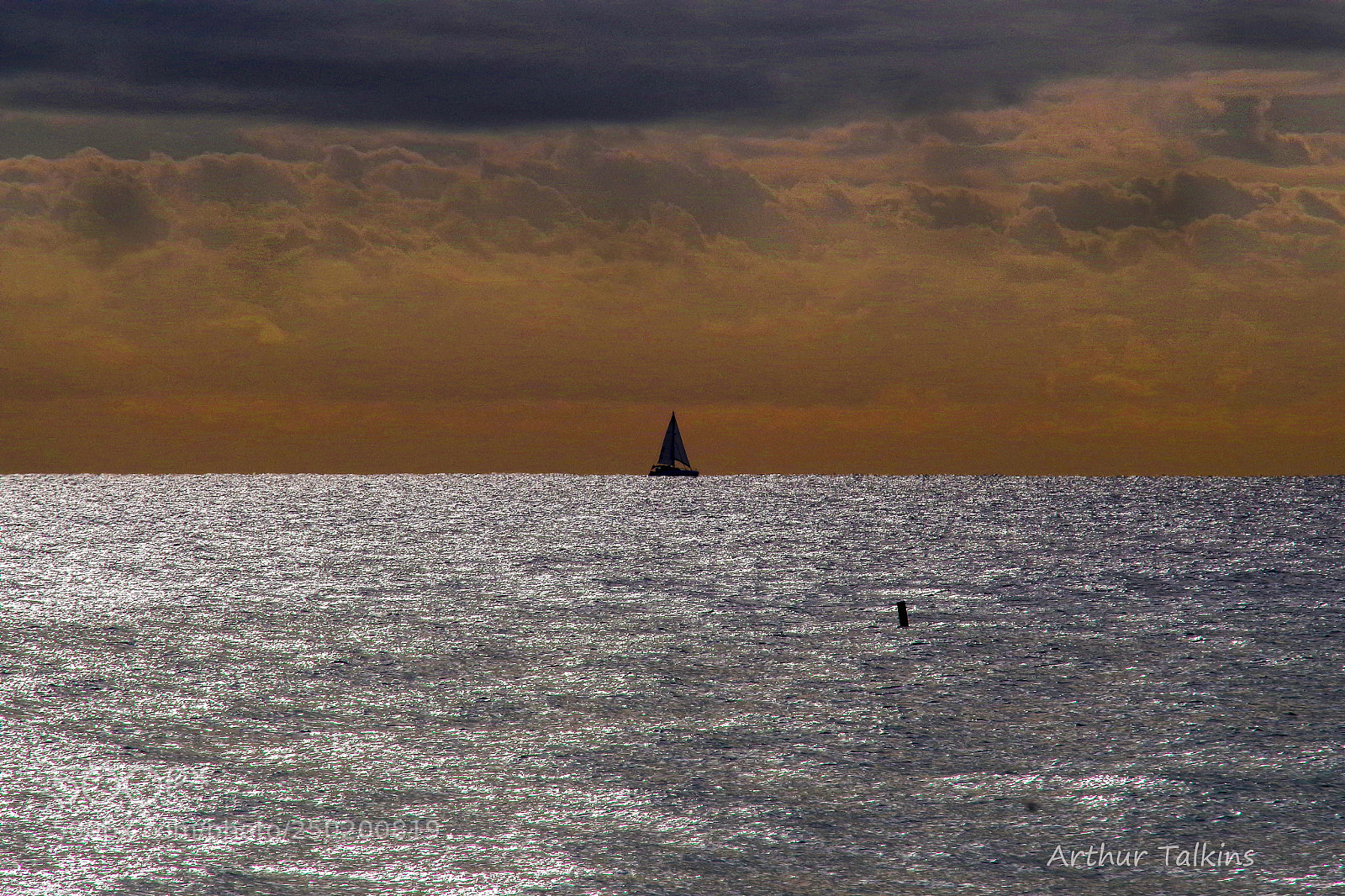 Pentax K-1 sample photo. The silver sea, orange photography