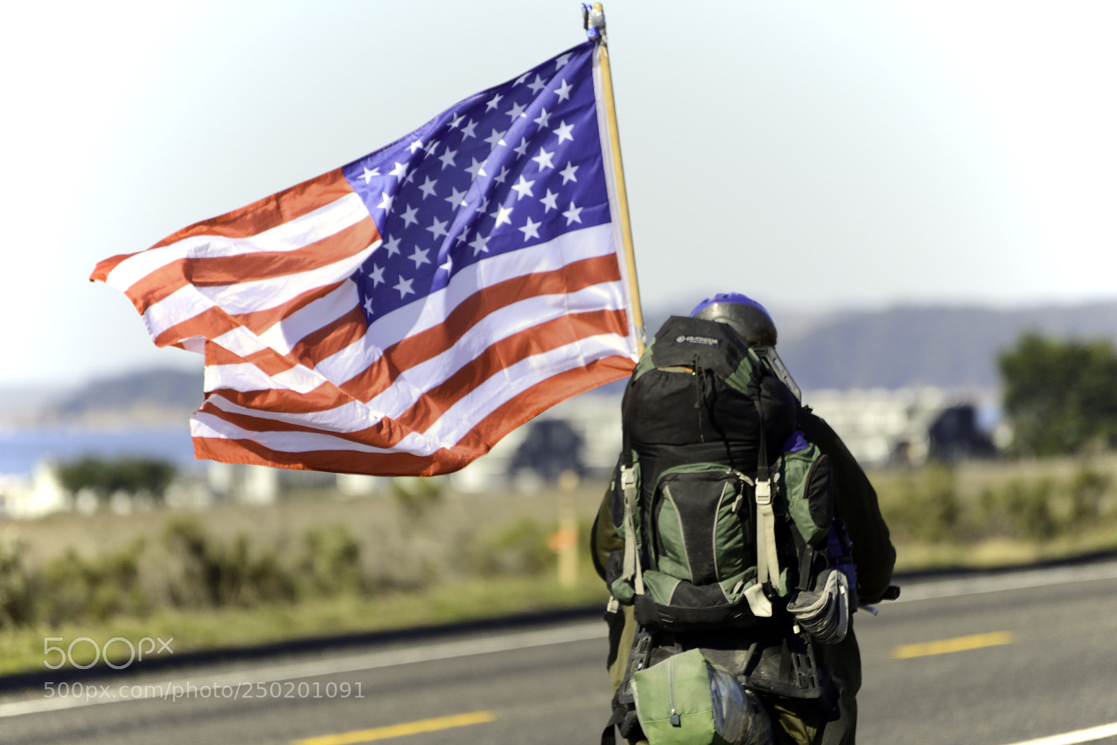 Nikon D800E sample photo. Flag bearer photography