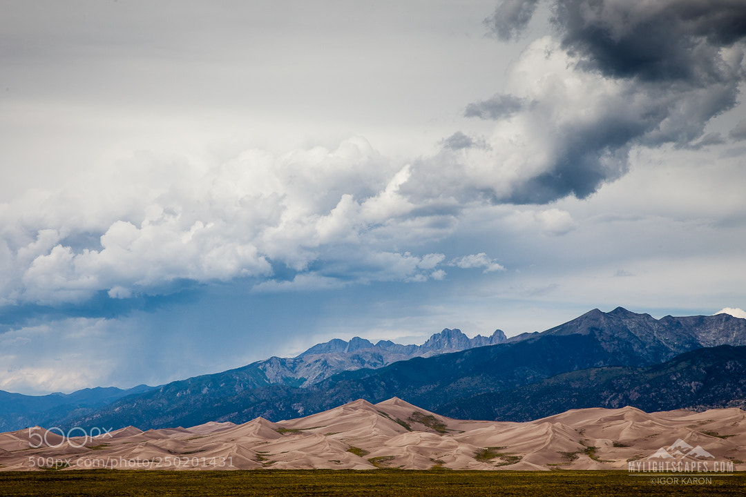 Canon EOS 5D Mark II sample photo. Great sand dunes national photography