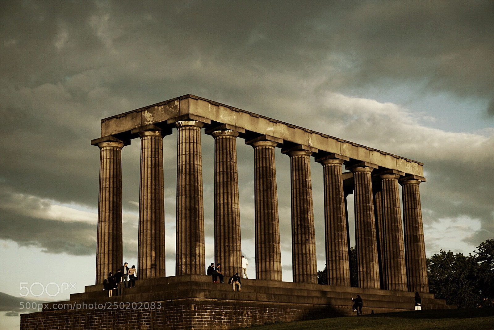 Sony Alpha NEX-5T sample photo. Calton hill - scotland photography