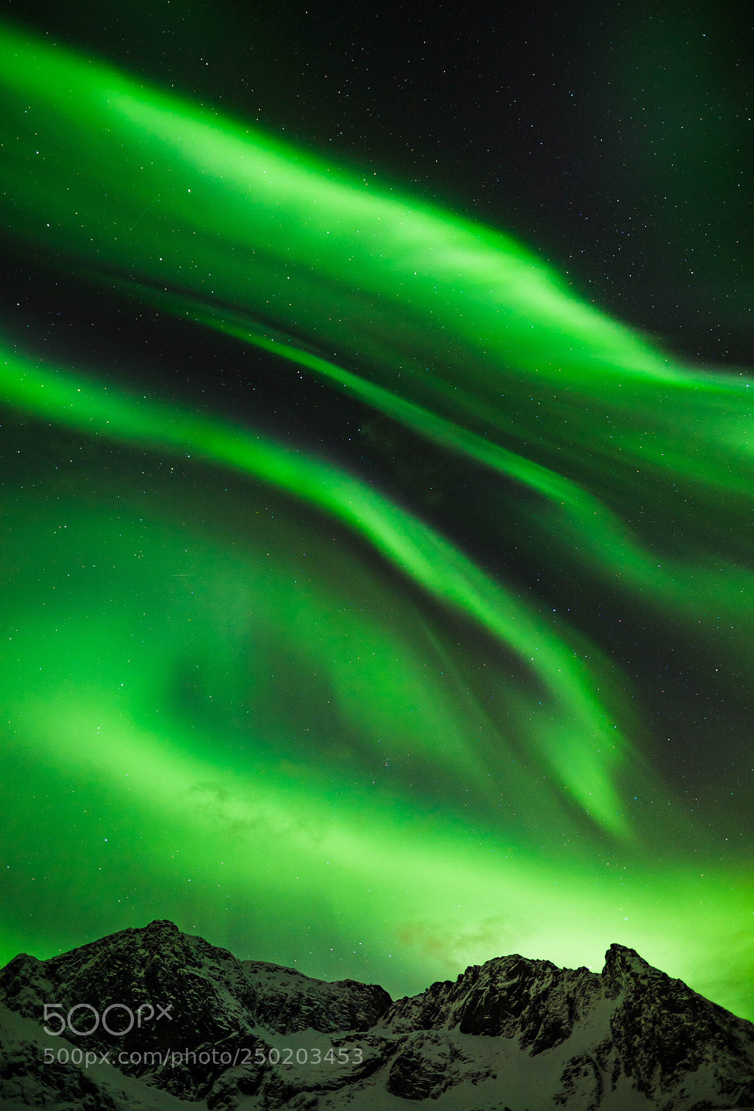 Sony a7S II sample photo. Northern lights photography
