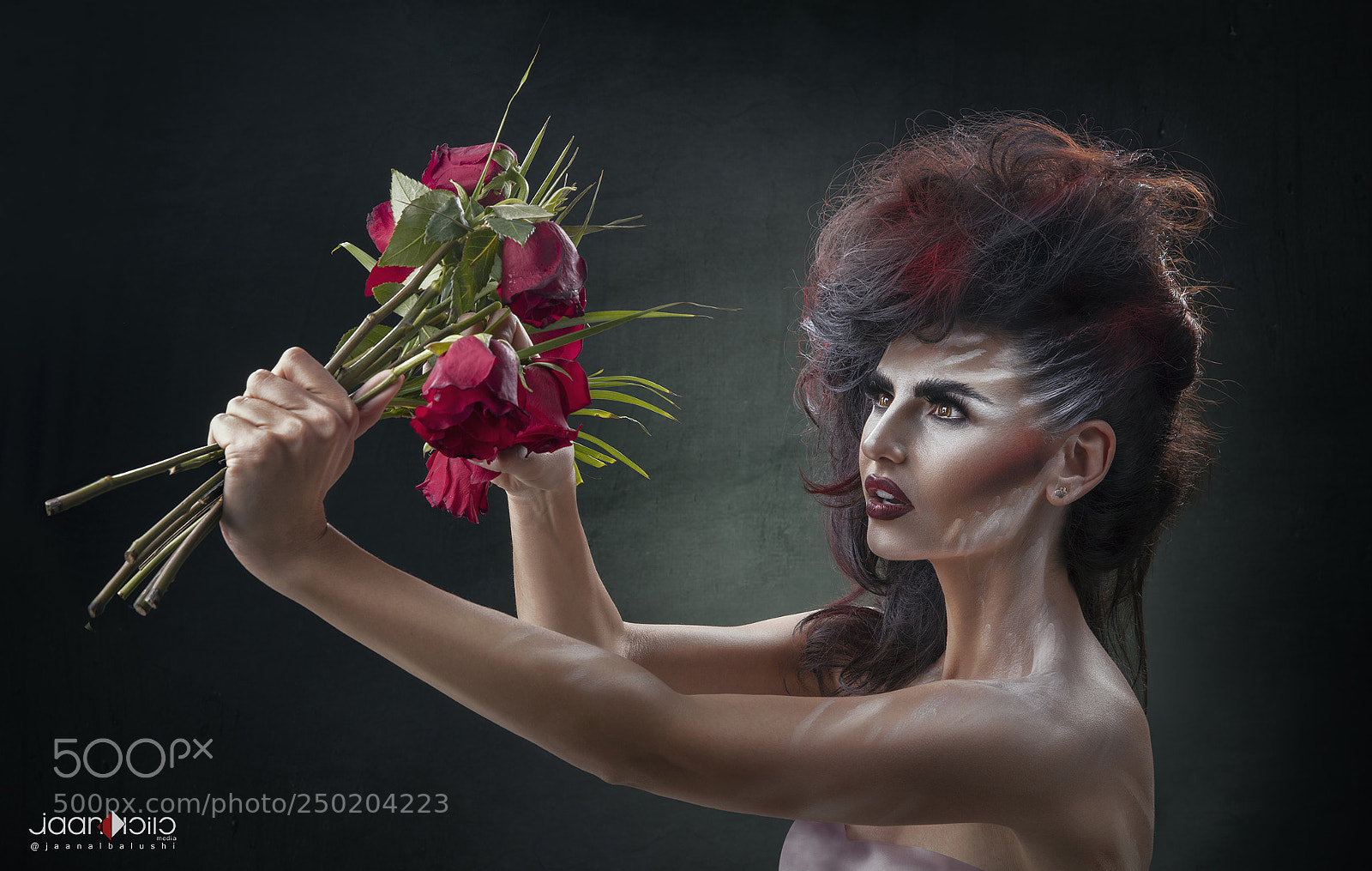 Canon EOS 5DS sample photo. Art in makeup photography