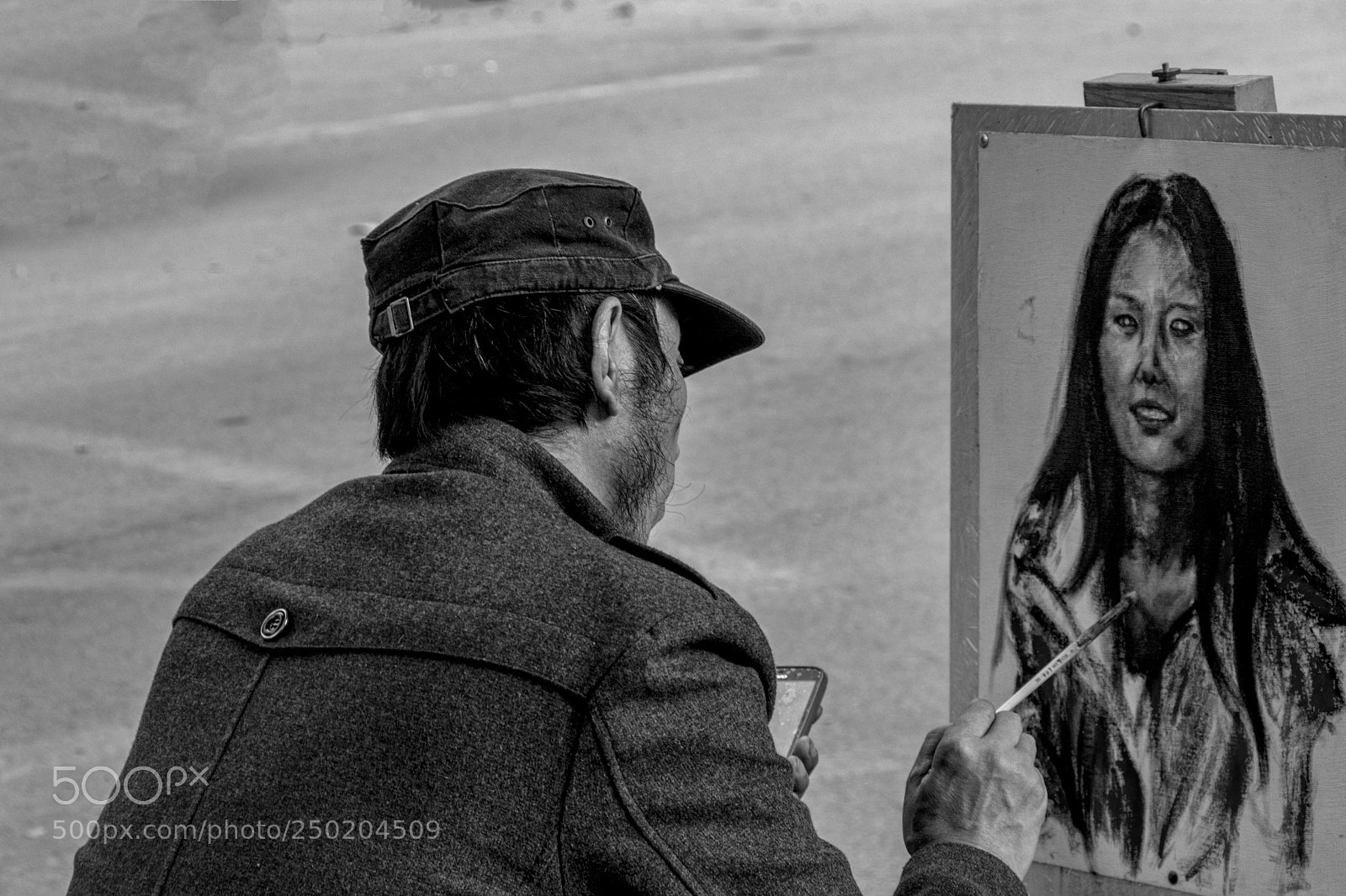 Nikon D5200 sample photo. Street artist... photography