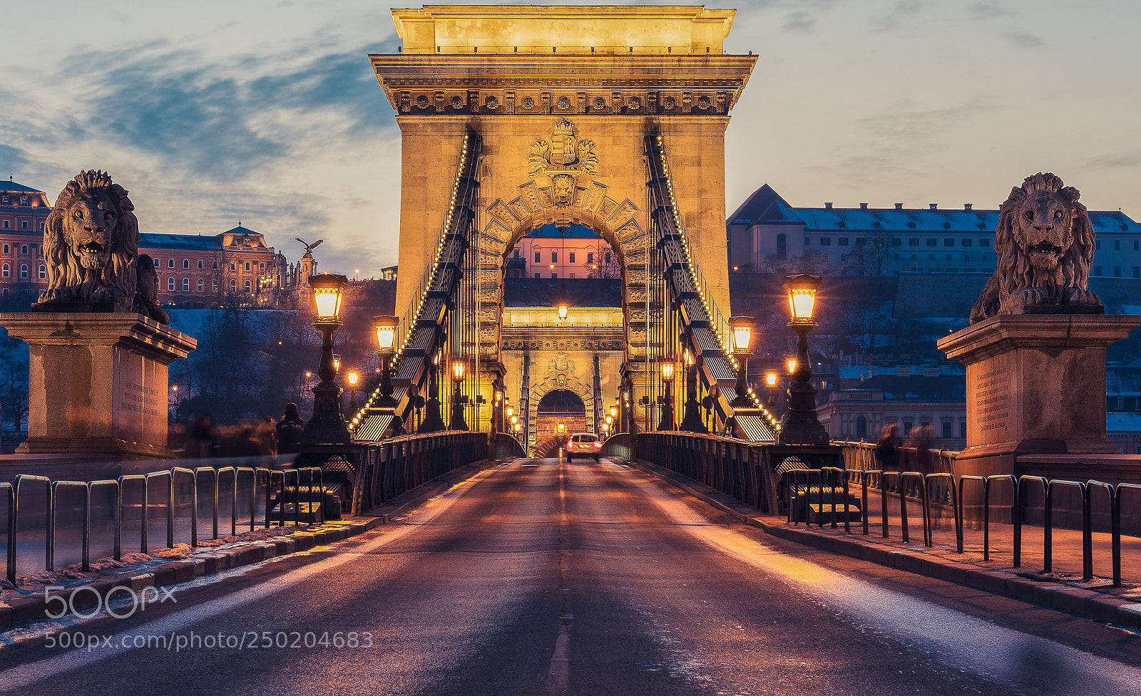 Sony a7 II sample photo. Chain bridge 2 photography