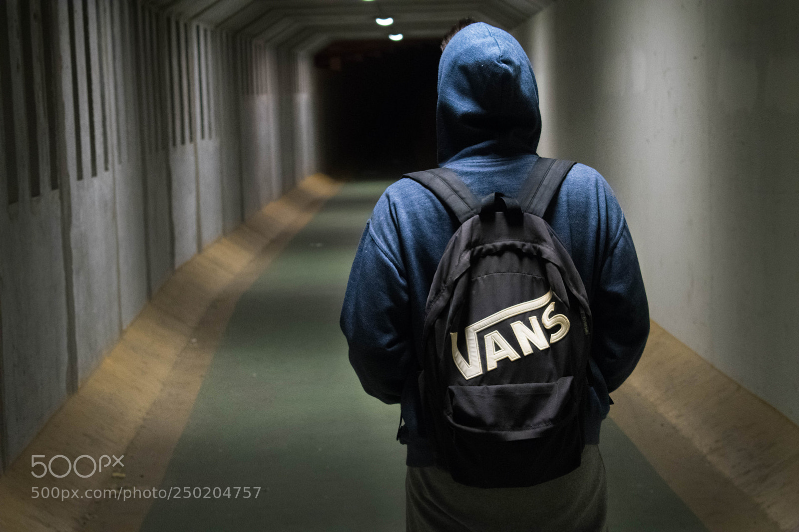Nikon D3300 sample photo. Night tunnel photography