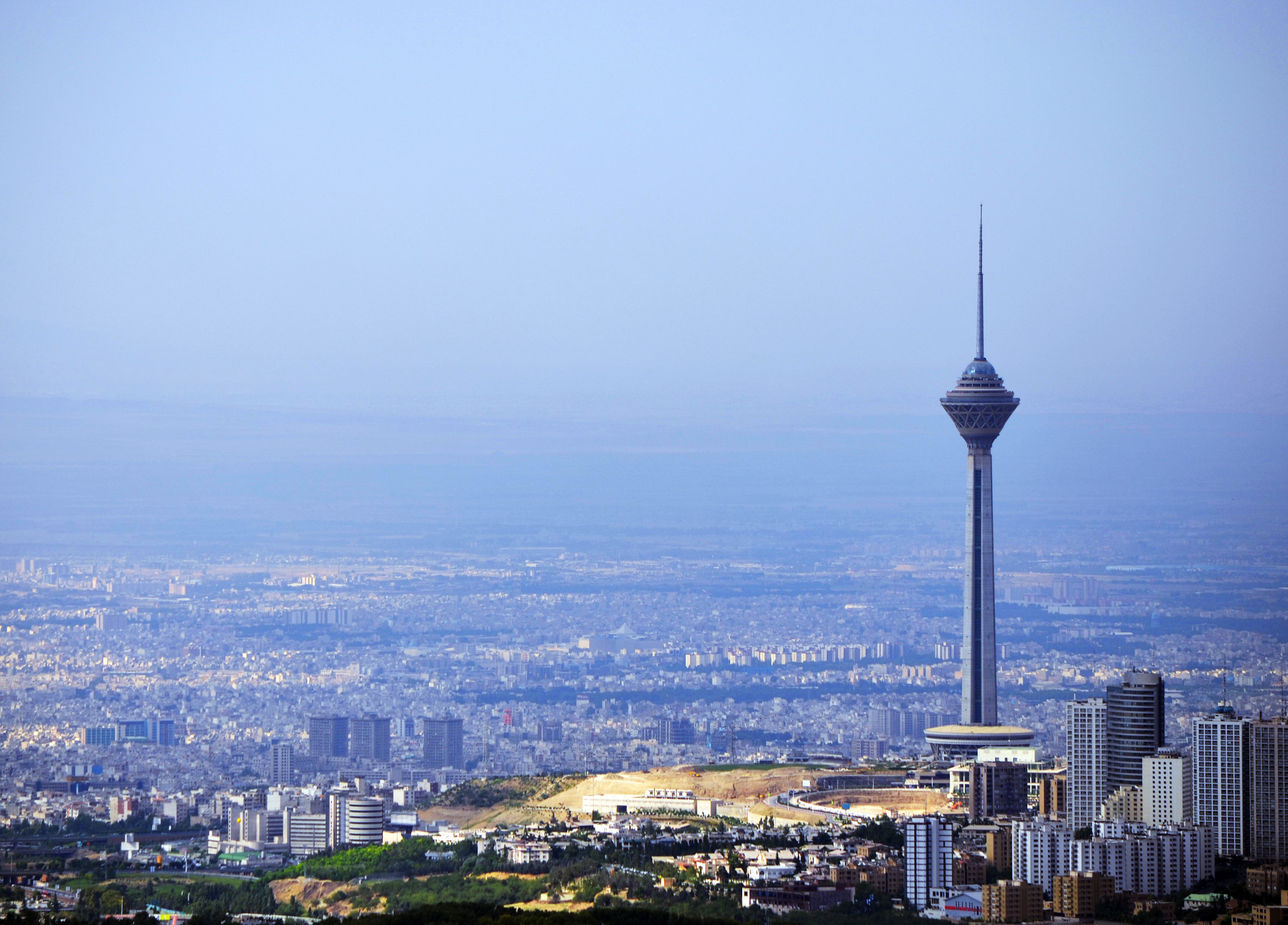 Tehran Milad Tower By Aryan Khaleghi 500px