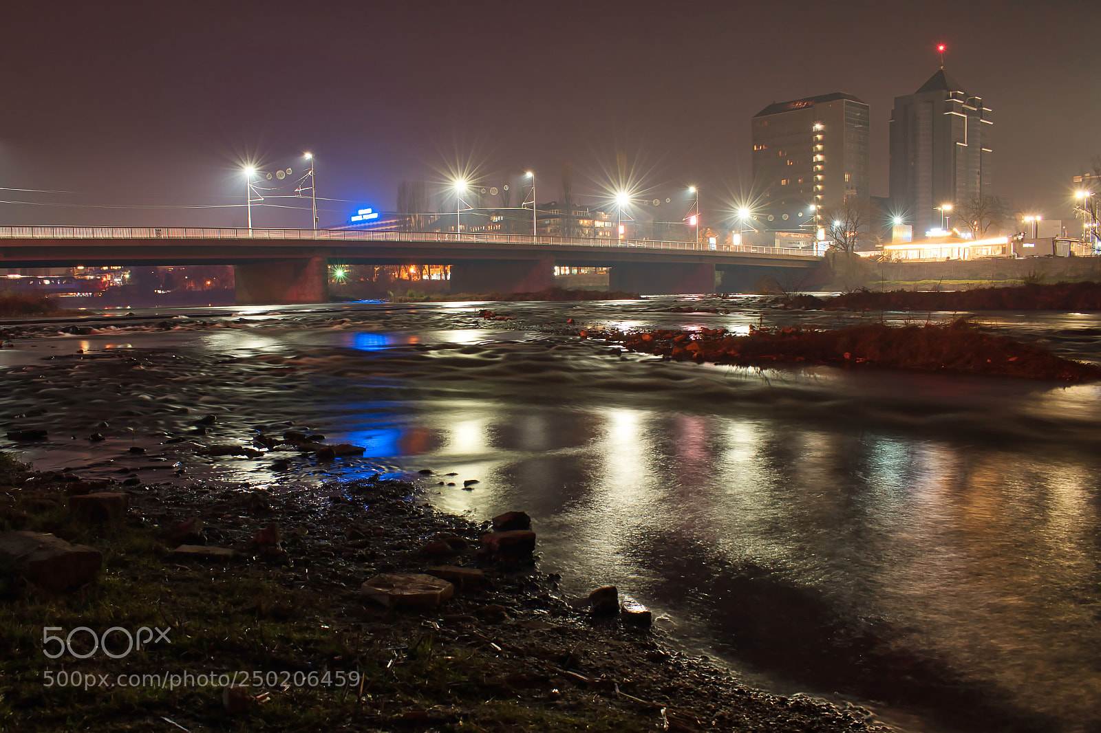 Nikon D5600 sample photo. A night view from photography