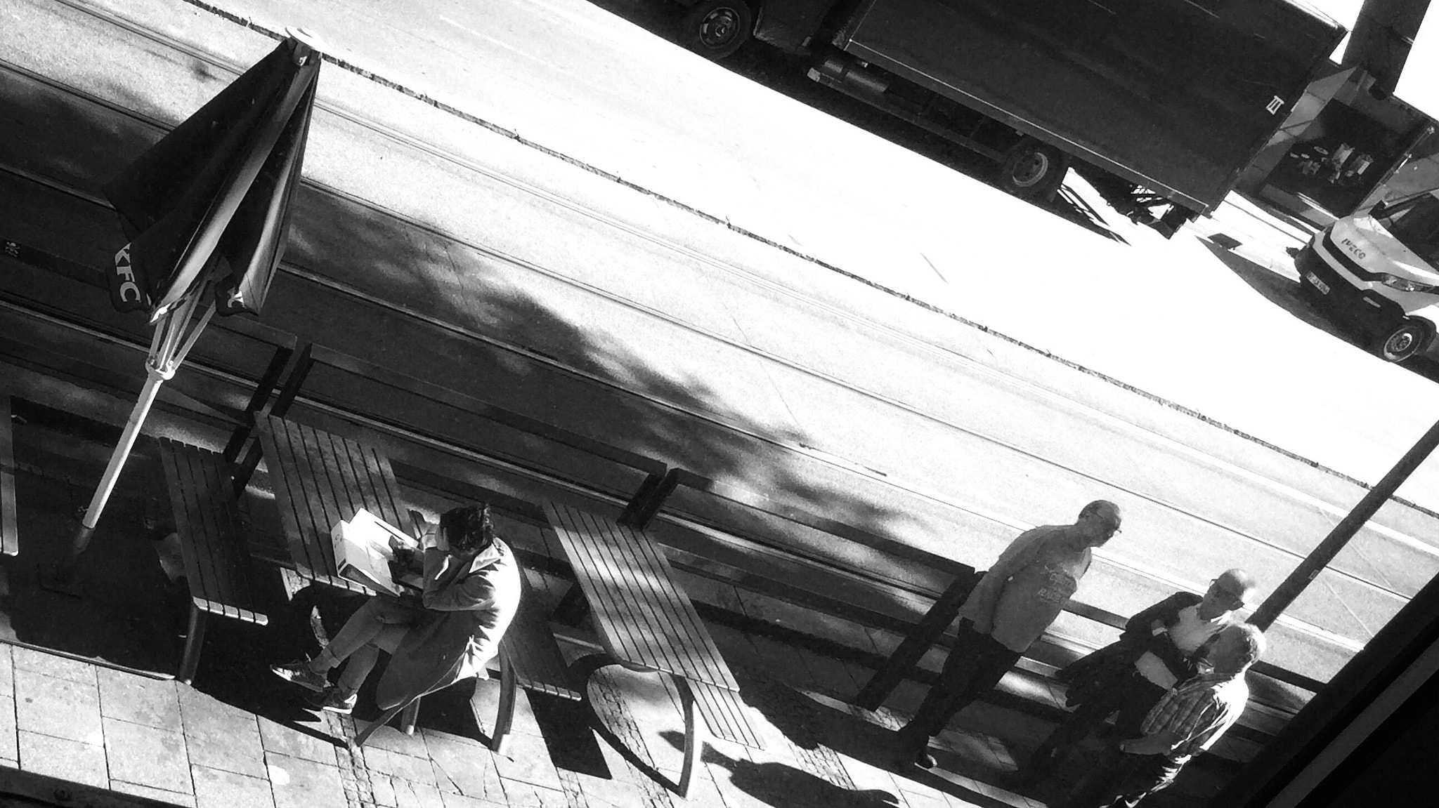 Apple iPad Air sample photo. München. bahnhofsviertel.  photography
