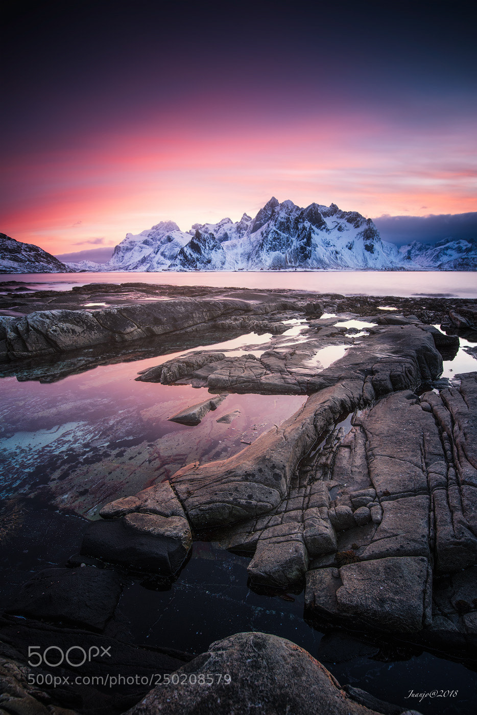 Nikon D810 sample photo. Vertical sunset photography