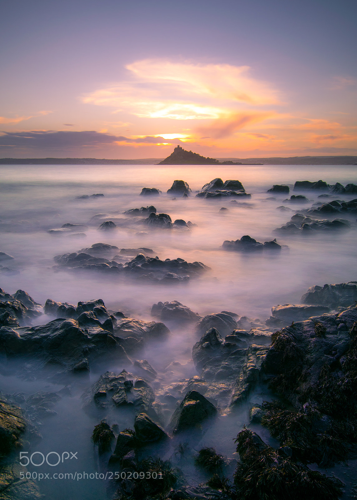 Nikon D3300 sample photo. St michaels mount sunset photography
