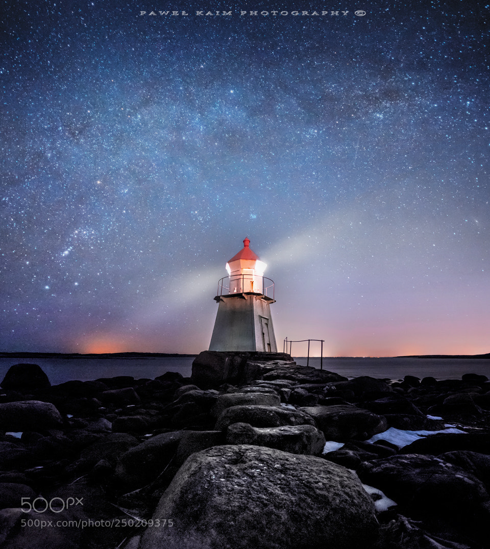 Nikon D5500 sample photo. Lighthouse pano photography