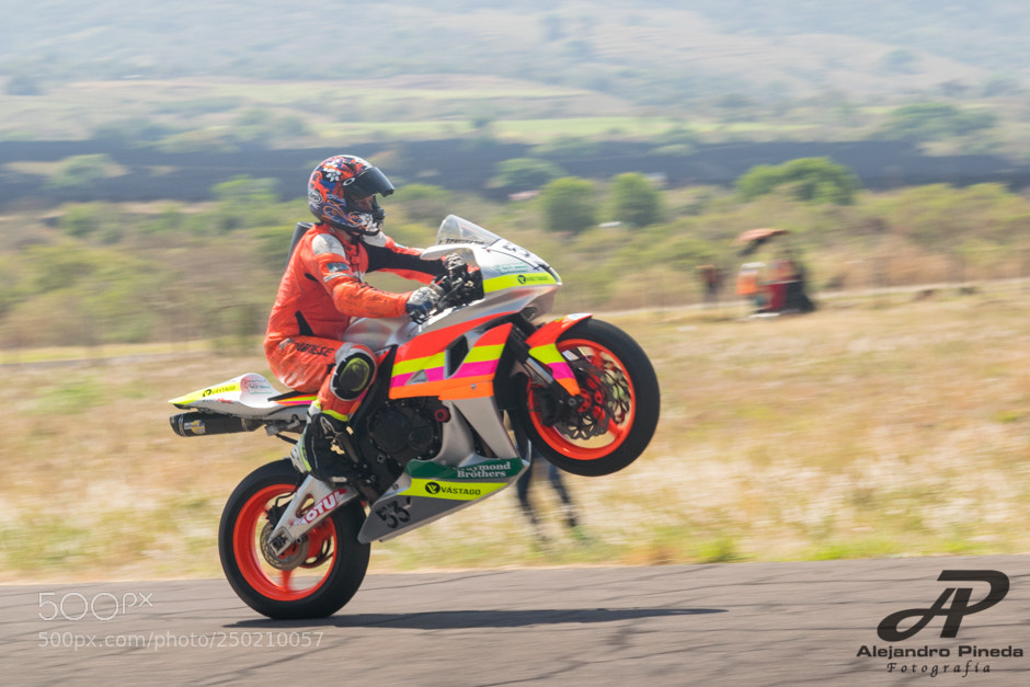 Nikon D3300 sample photo. Motorcycle wheelie jeffrey echeverria.jpg photography