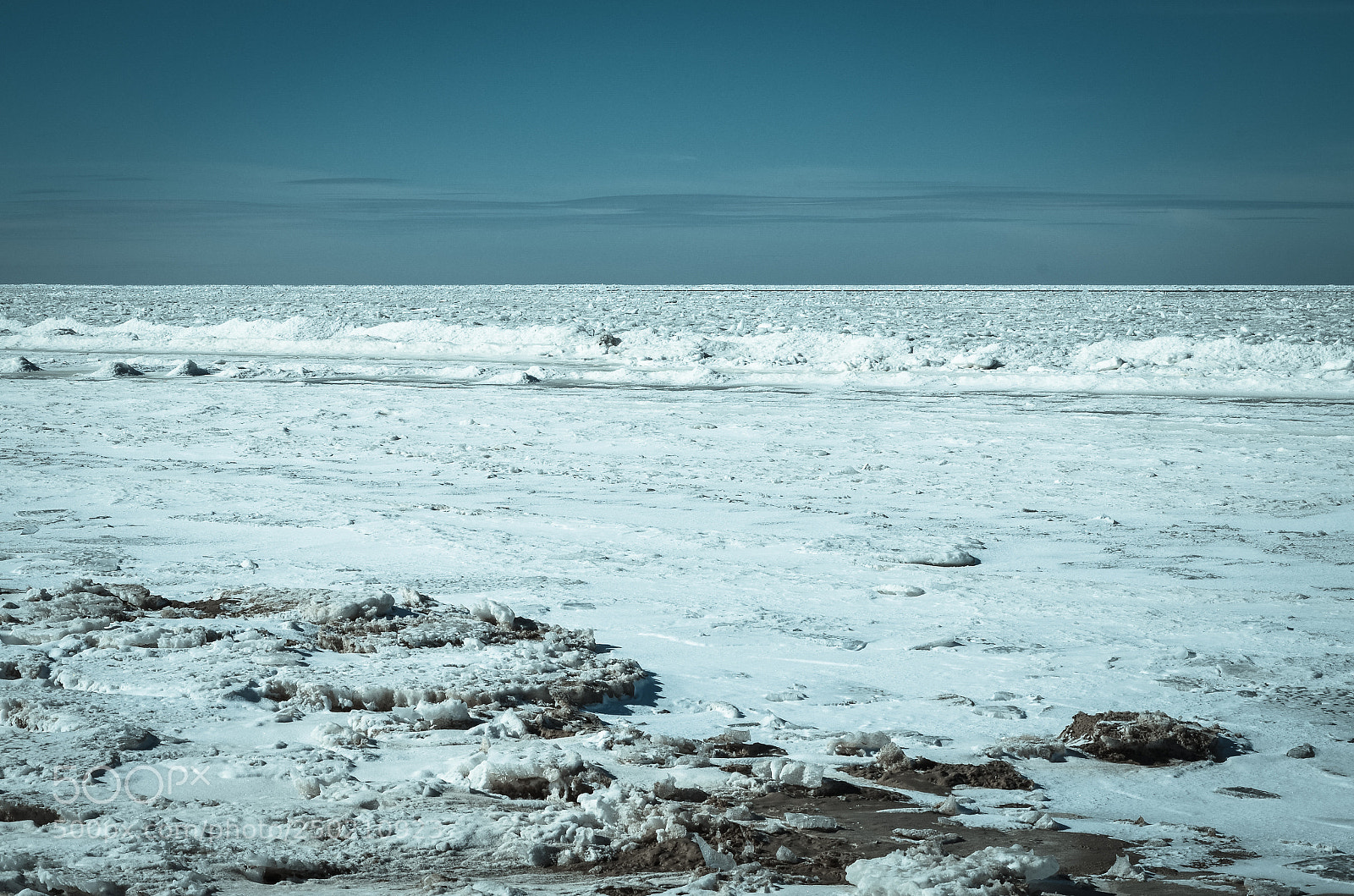 Nikon D5100 sample photo. Frozen baltic photography