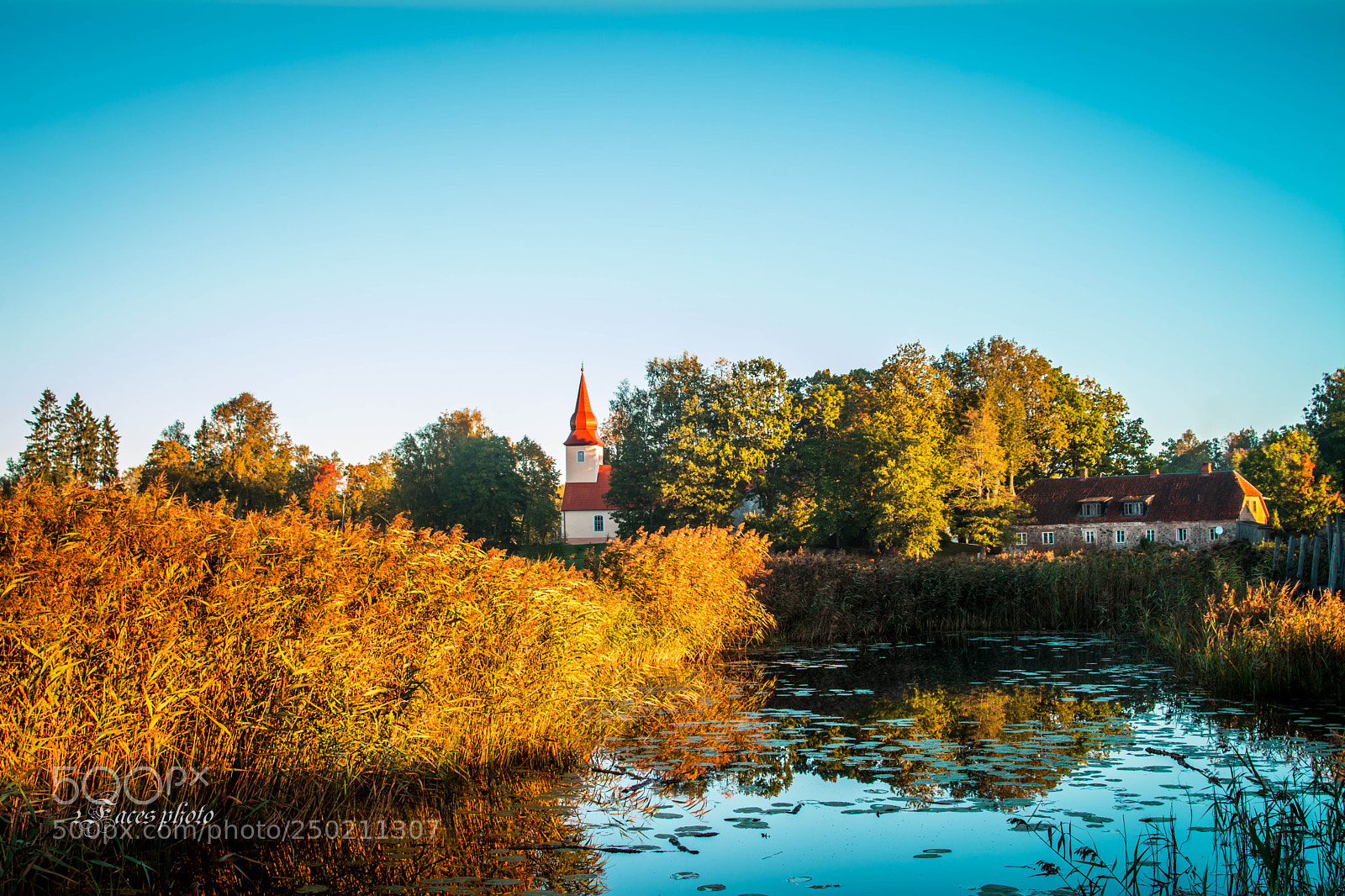 Nikon D7100 sample photo. Sunrise at village photography