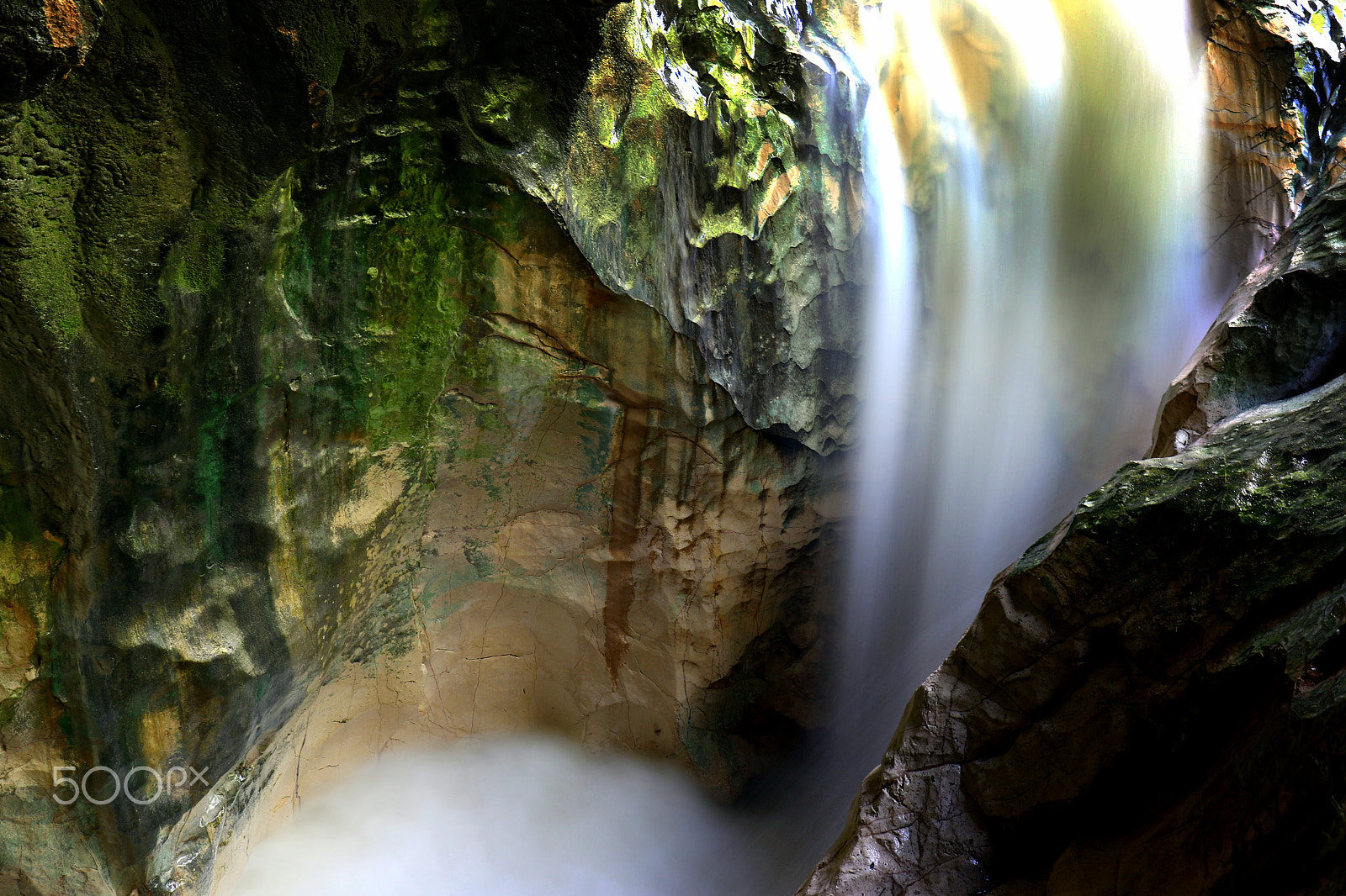 Canon EF 24-70mm F4L IS USM sample photo. Waterfall photography