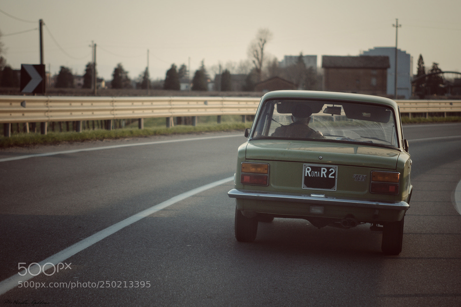 Canon EOS 100D (EOS Rebel SL1 / EOS Kiss X7) sample photo. Grandpa on highway photography
