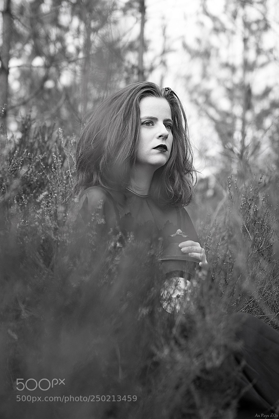Canon EOS 7D sample photo. L'ange noir du temps photography