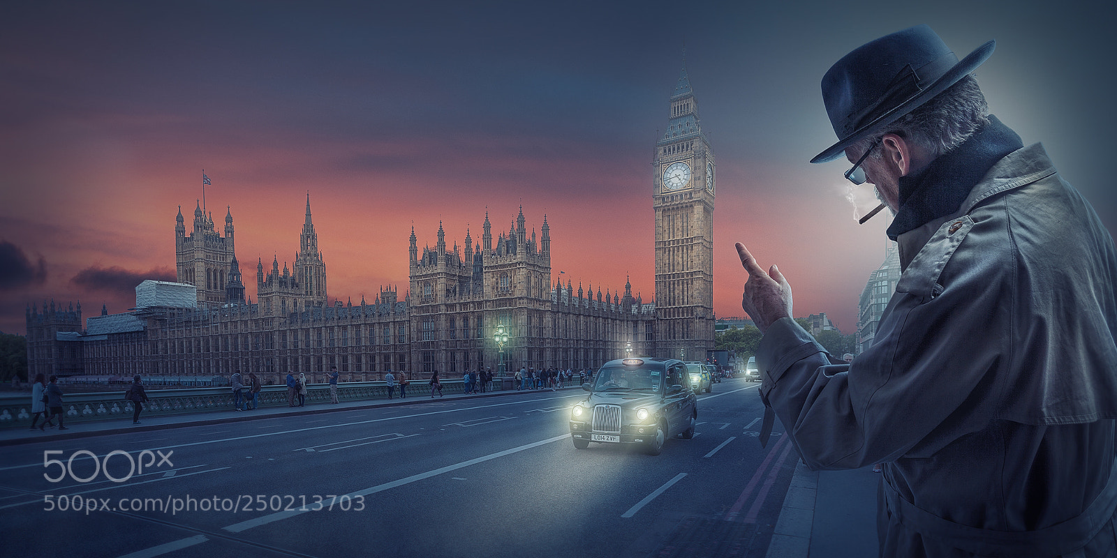 Canon EOS 5D Mark II sample photo. In london town photography
