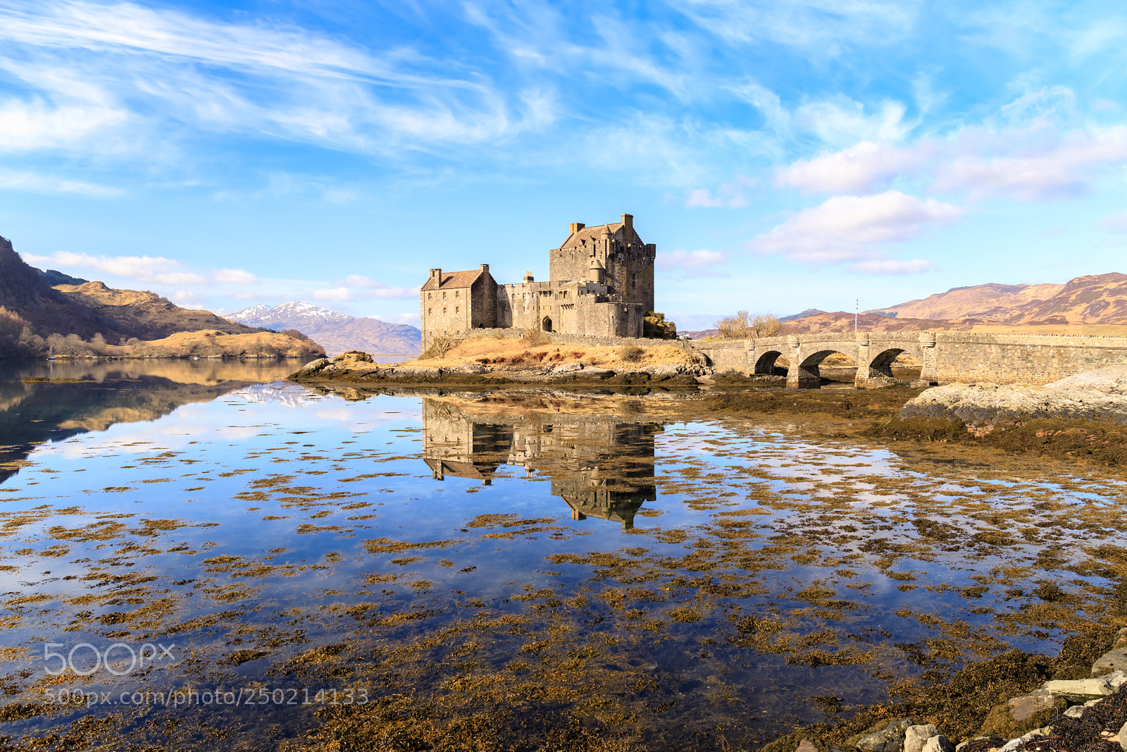 Canon EOS 6D Mark II sample photo. Eilean donan castle photography